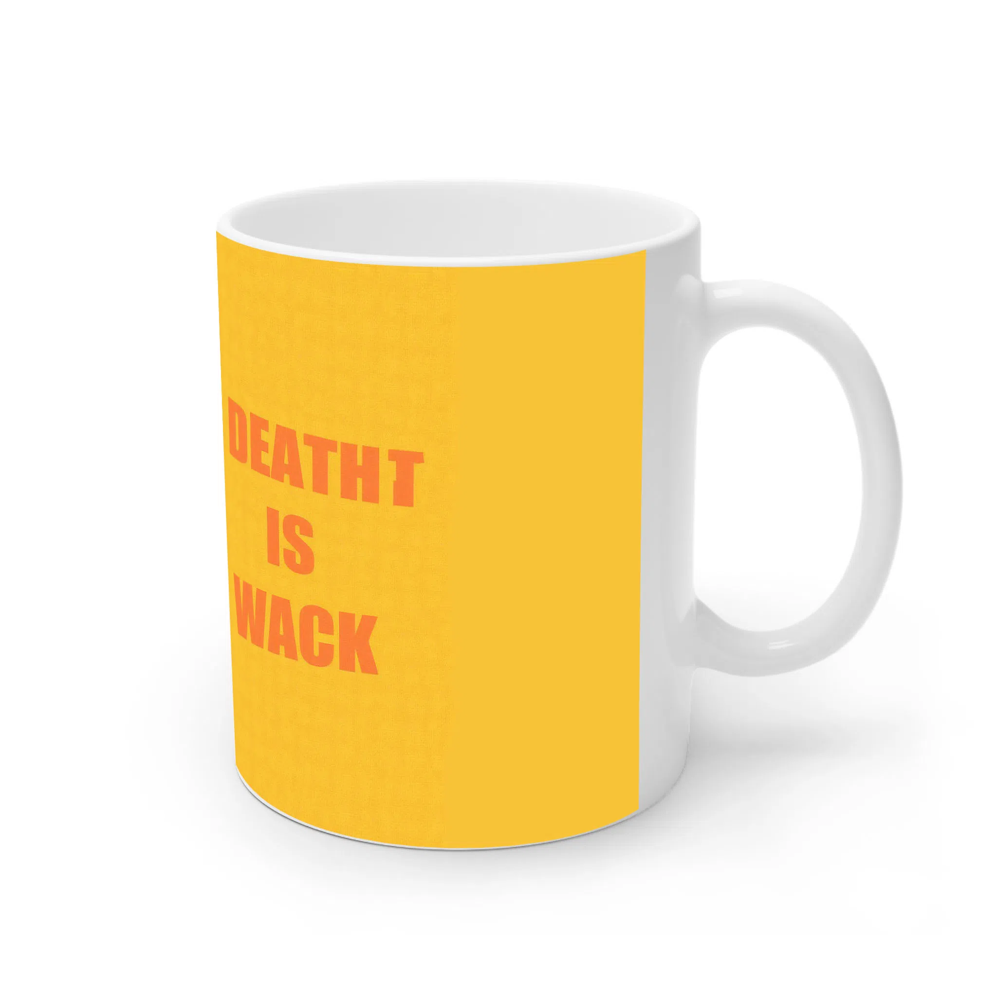 ماگ لیمینات طرحdeath is wack کد NM15277 — تصویر 2