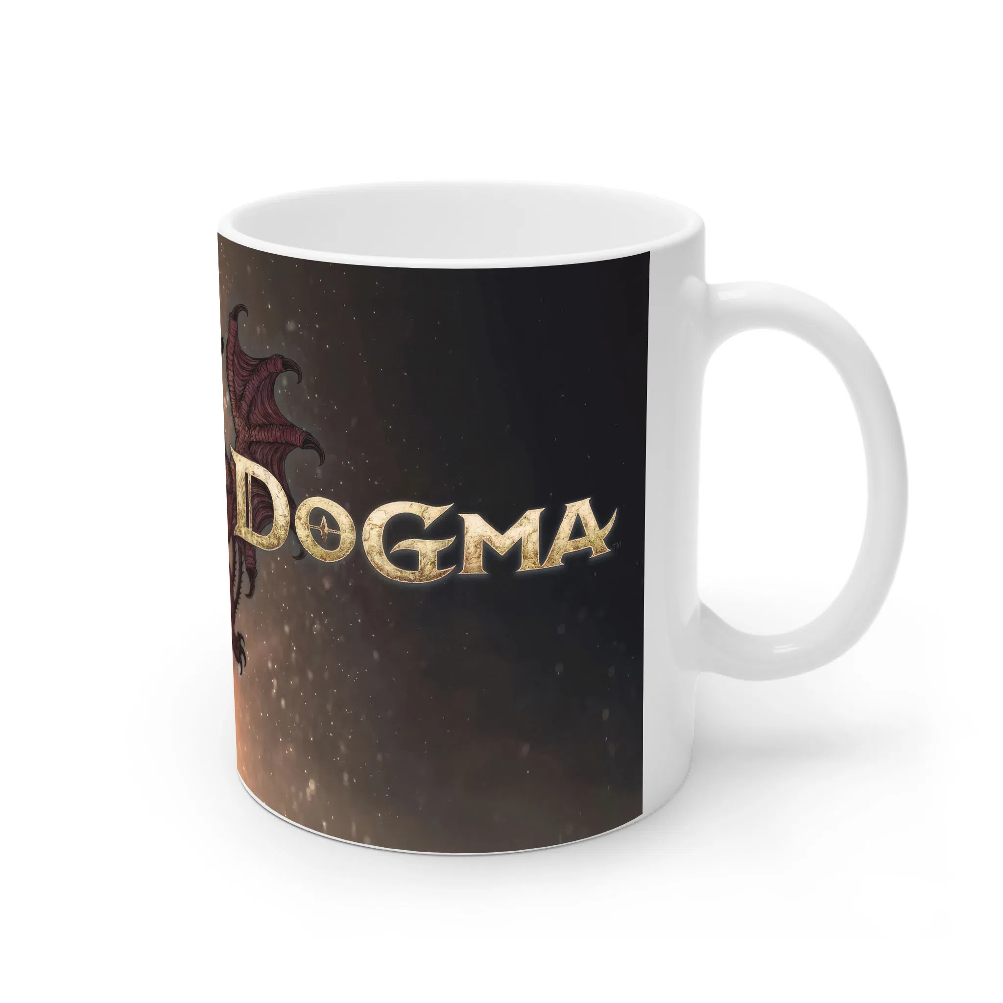 ماگ لیمینات طرح بازی Dragons Dogma Game کد NM7079 — تصویر 4