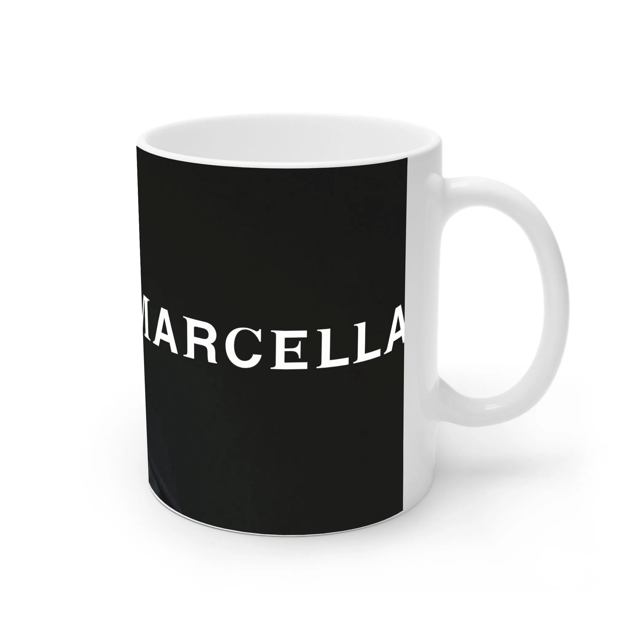 ماگ لیمینات طرح سریال Marcella کد NM4625 — تصویر 3
