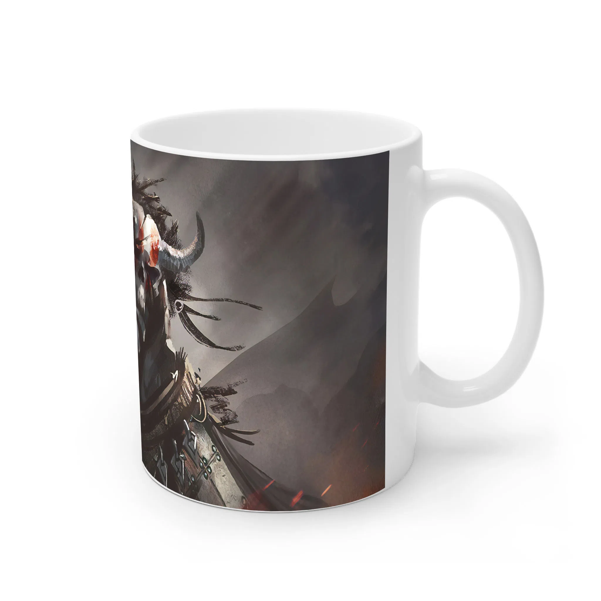 ماگ لیمینات طرح بازی خدای جنگ گاد آف وار God of War Kratos Game کد NM7766 — تصویر 2