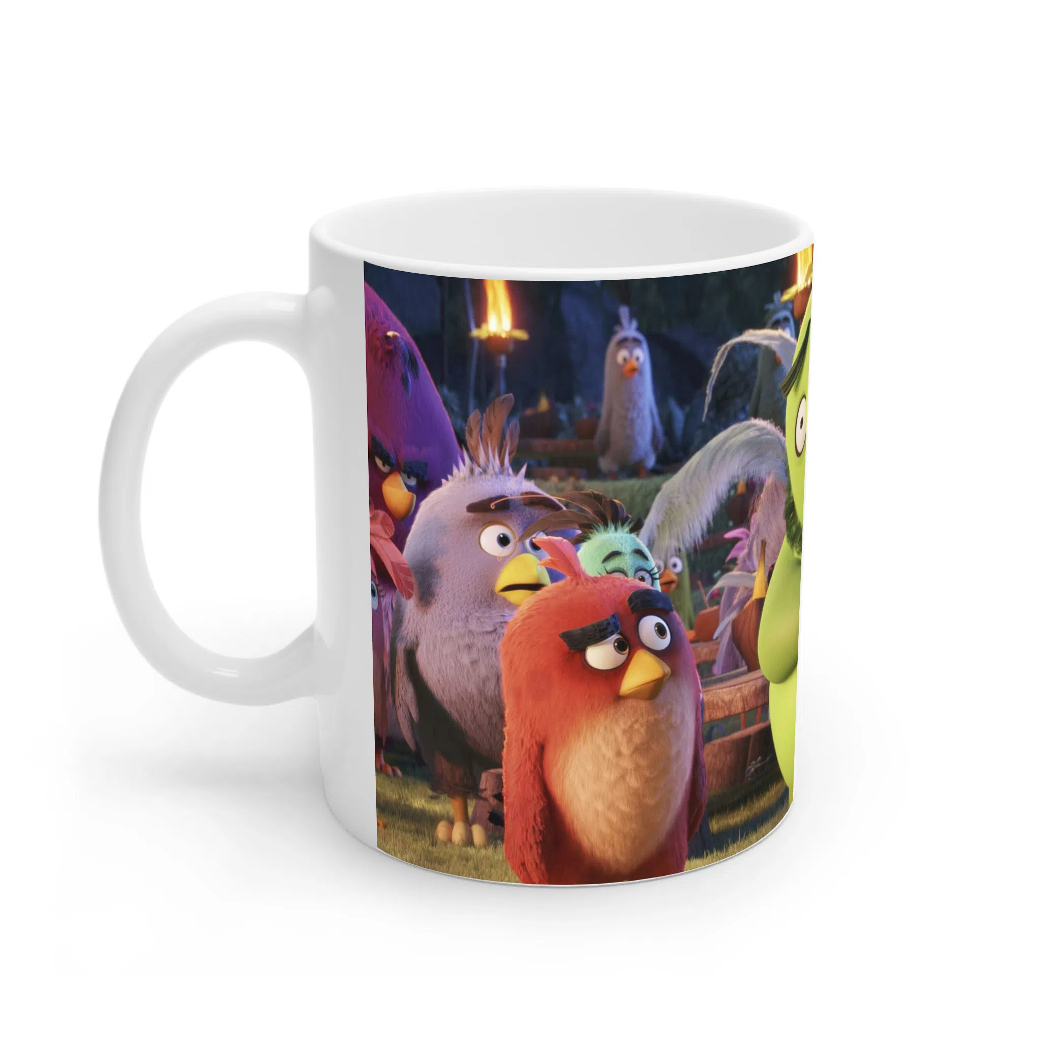 ماگ لیمینات طرح فیلم انگری بردز Angry Birds کد NM10482 — تصویر 2