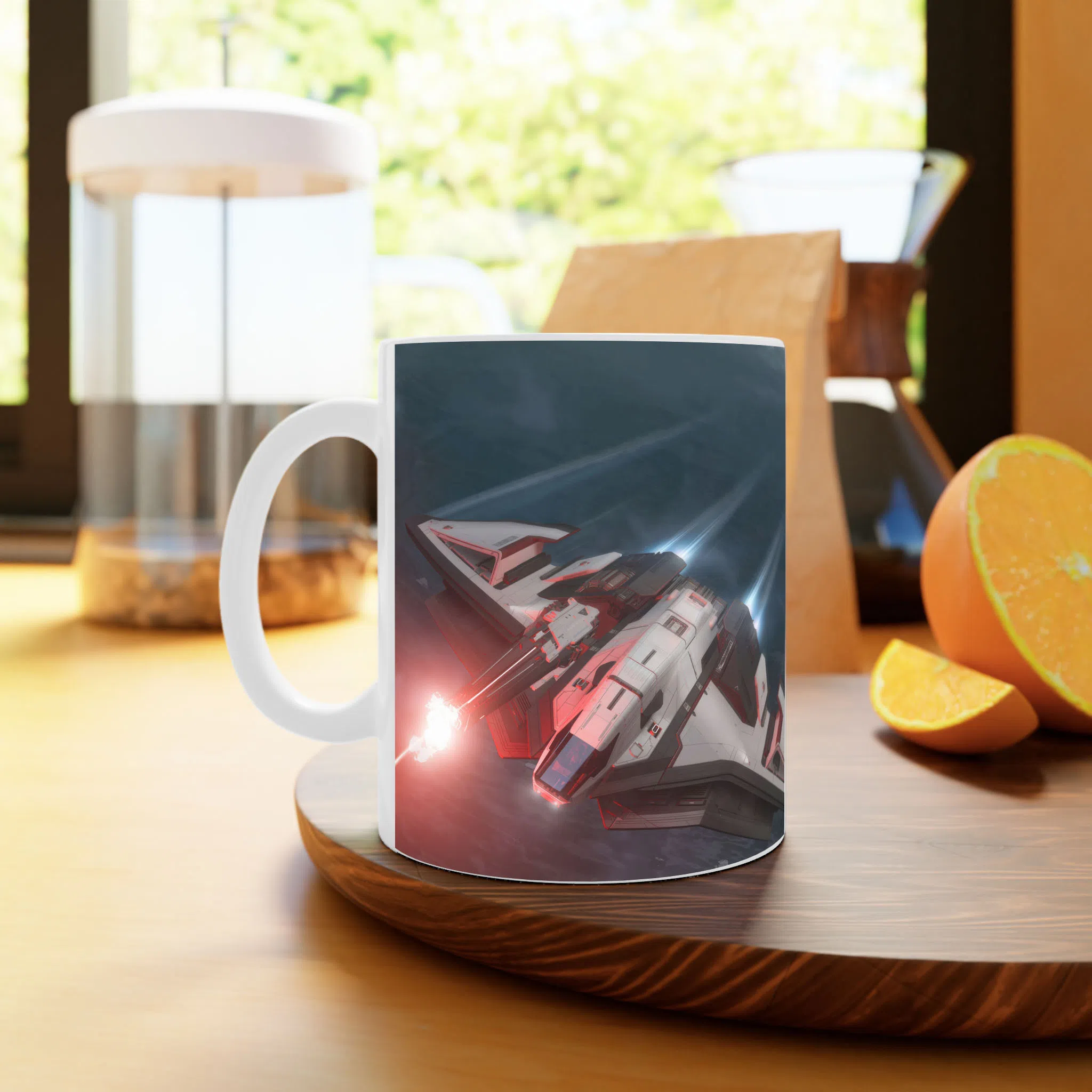 ماگ لیمینات طرح بازی Star Citizen کد NM9787 — تصویر 3