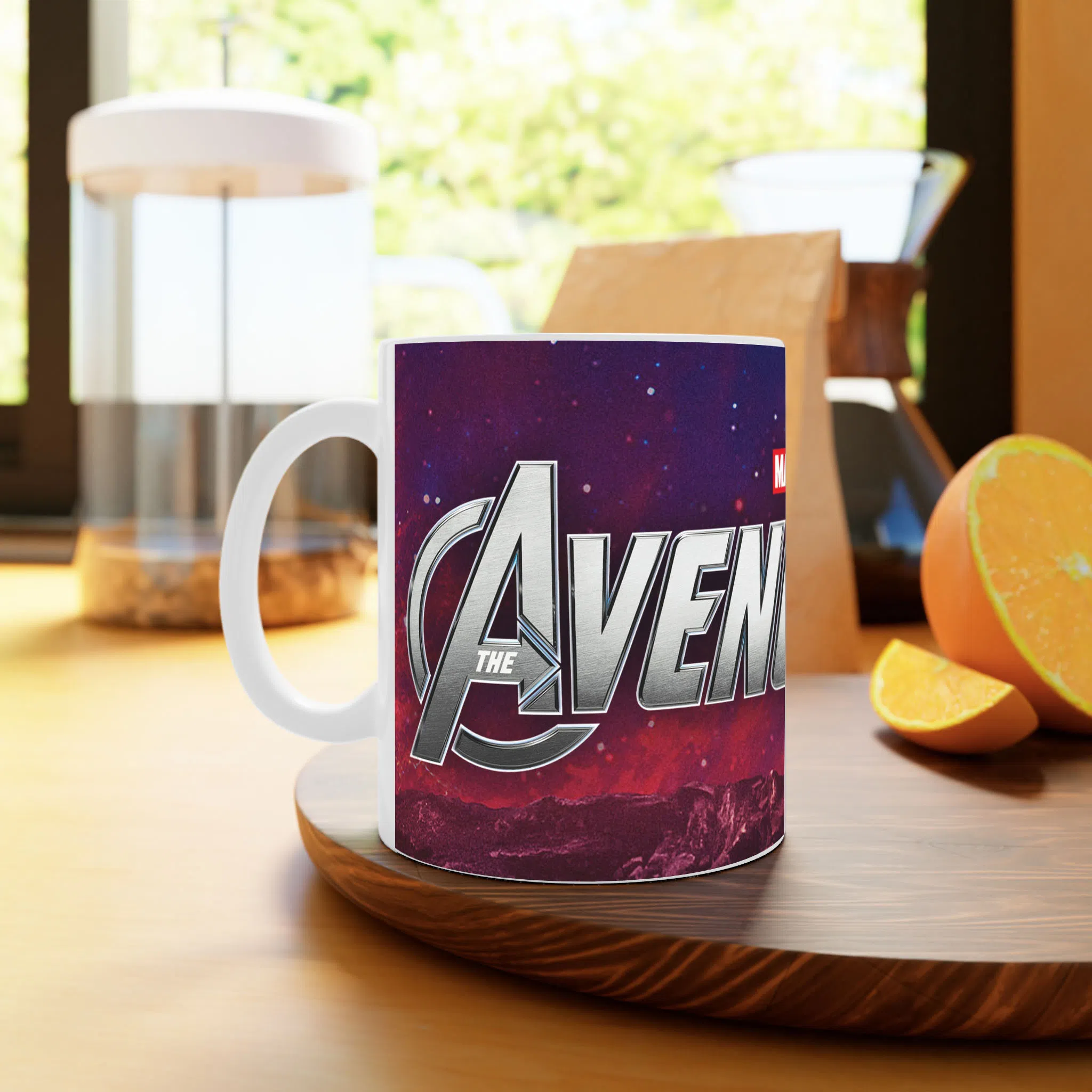 ماگ لیمینات طرح فیلم انتقام جویان Avengers کد NM10698 — تصویر 2