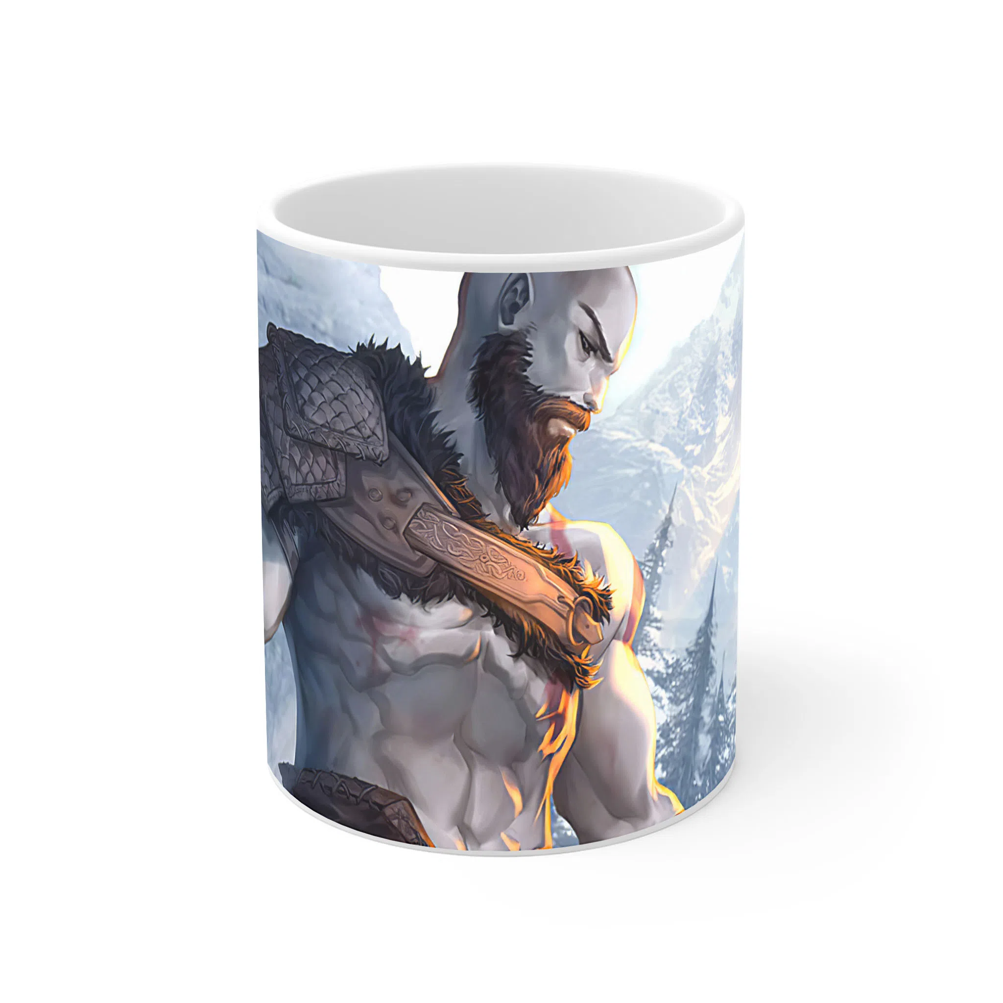 ماگ لیمینات طرح بازی خدای جنگ گاد آف وار God of War Kratos Game کد NM7800