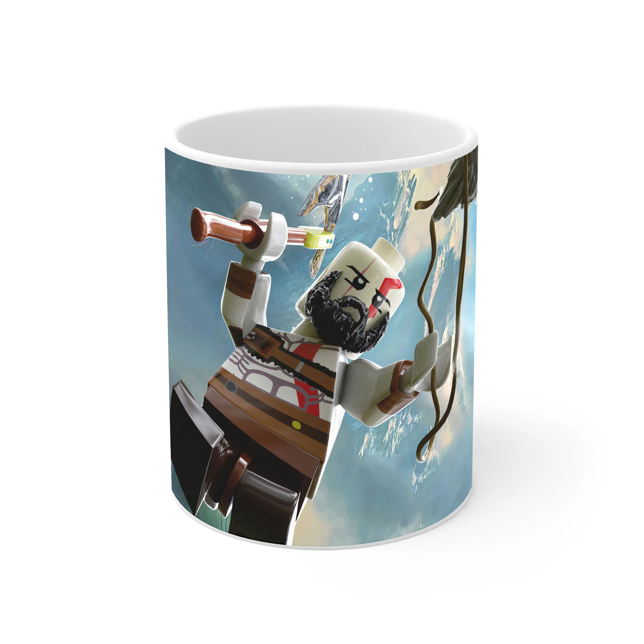 ماگ لیمینات طرح بازی خدای جنگ گاد آف وار God of War Kratos Game کد NM7771