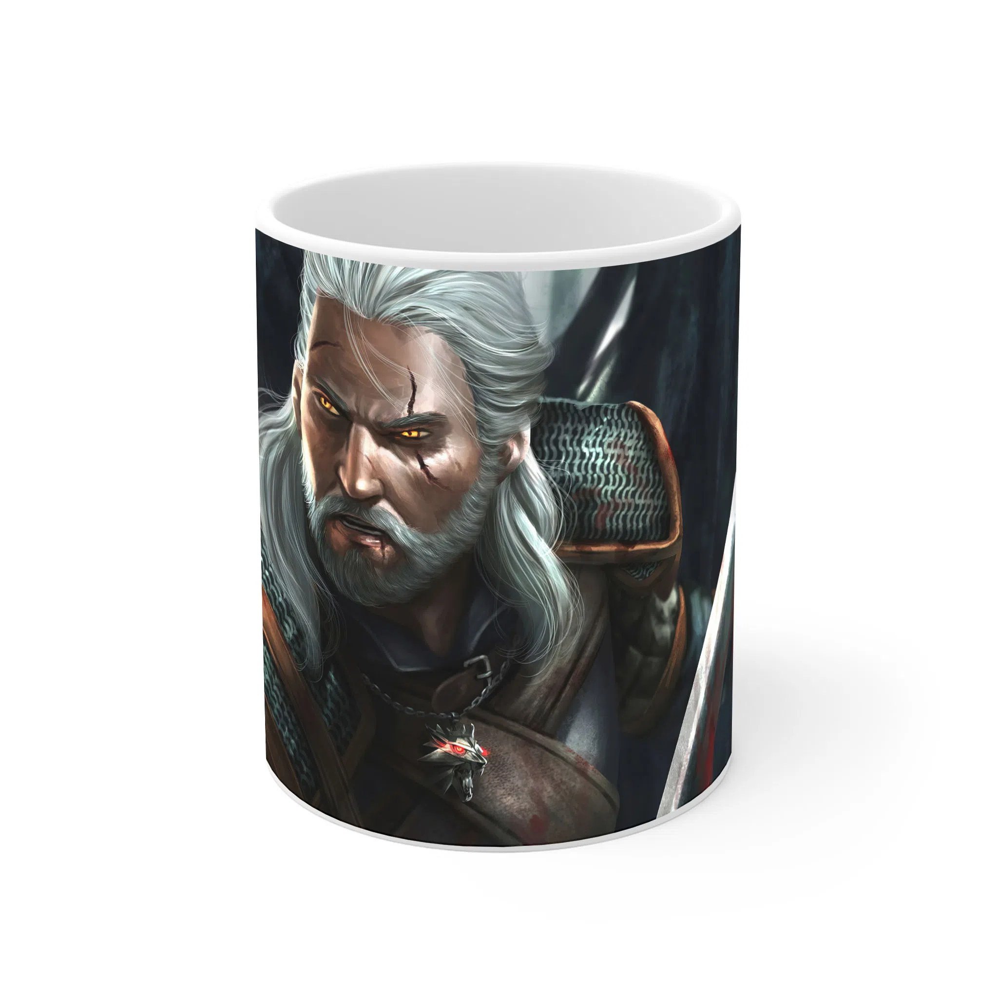 ماگ لیمینات طرح سریال ویچر the witcher کد NM5660