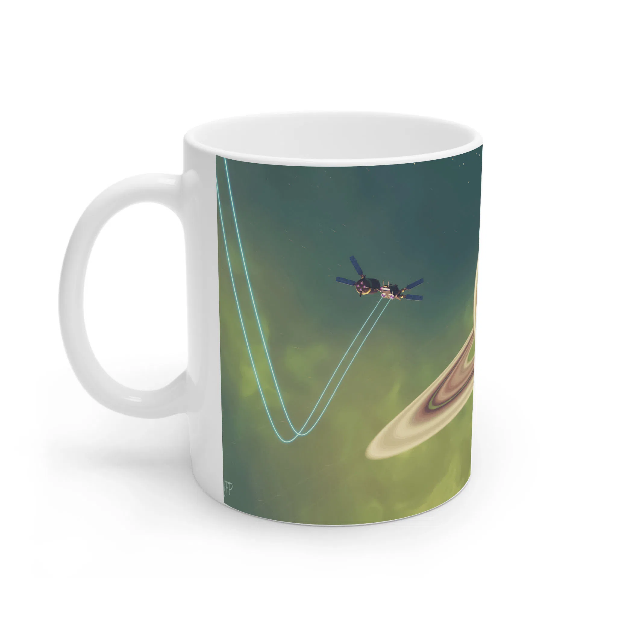 ماگ لیمینات طرح بازی No Mans Sky Game کد NM8720 — تصویر 2
