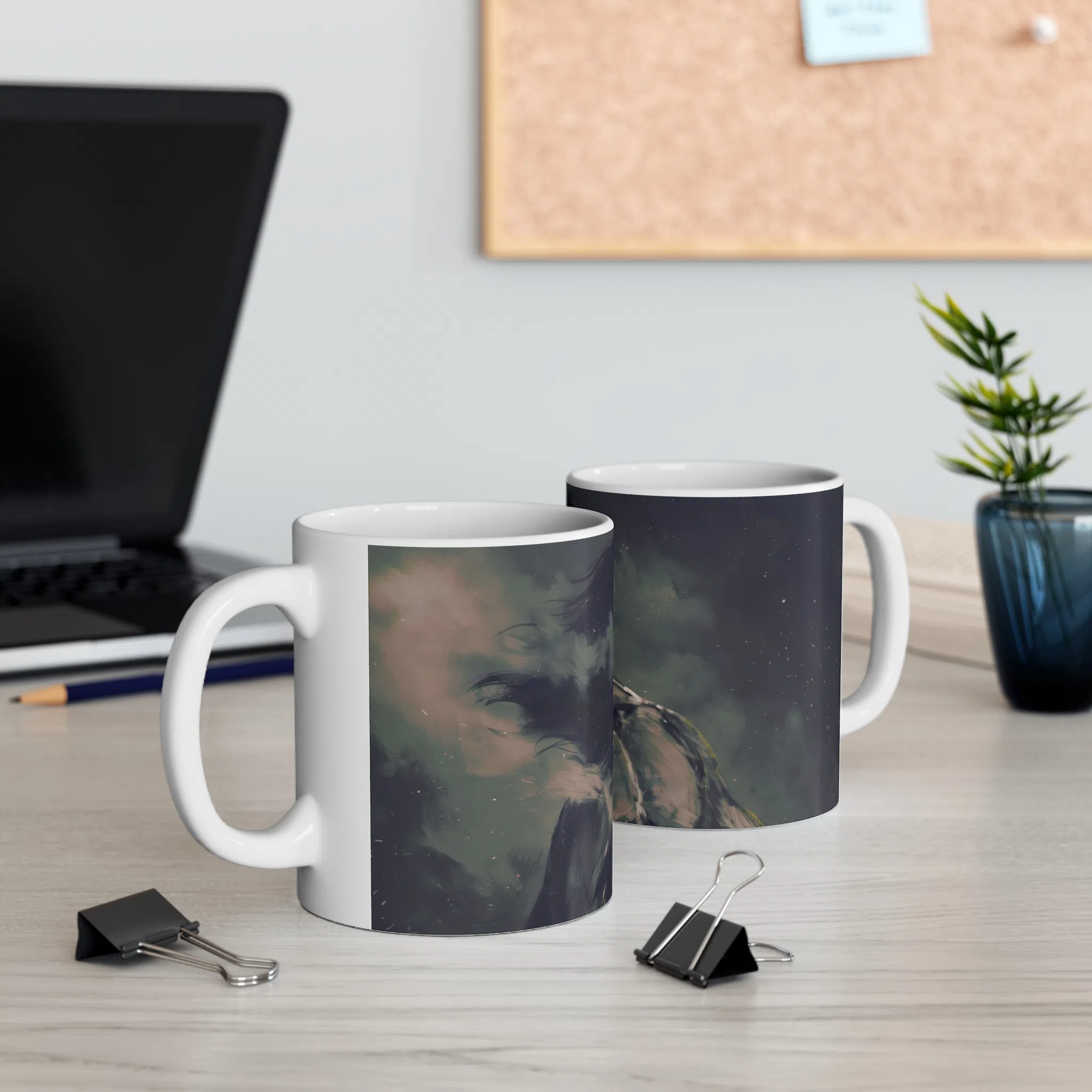 ماگ طرح انیمه اتک ان تایتان Attack on the Titan مدل NM2613 — تصویر 3