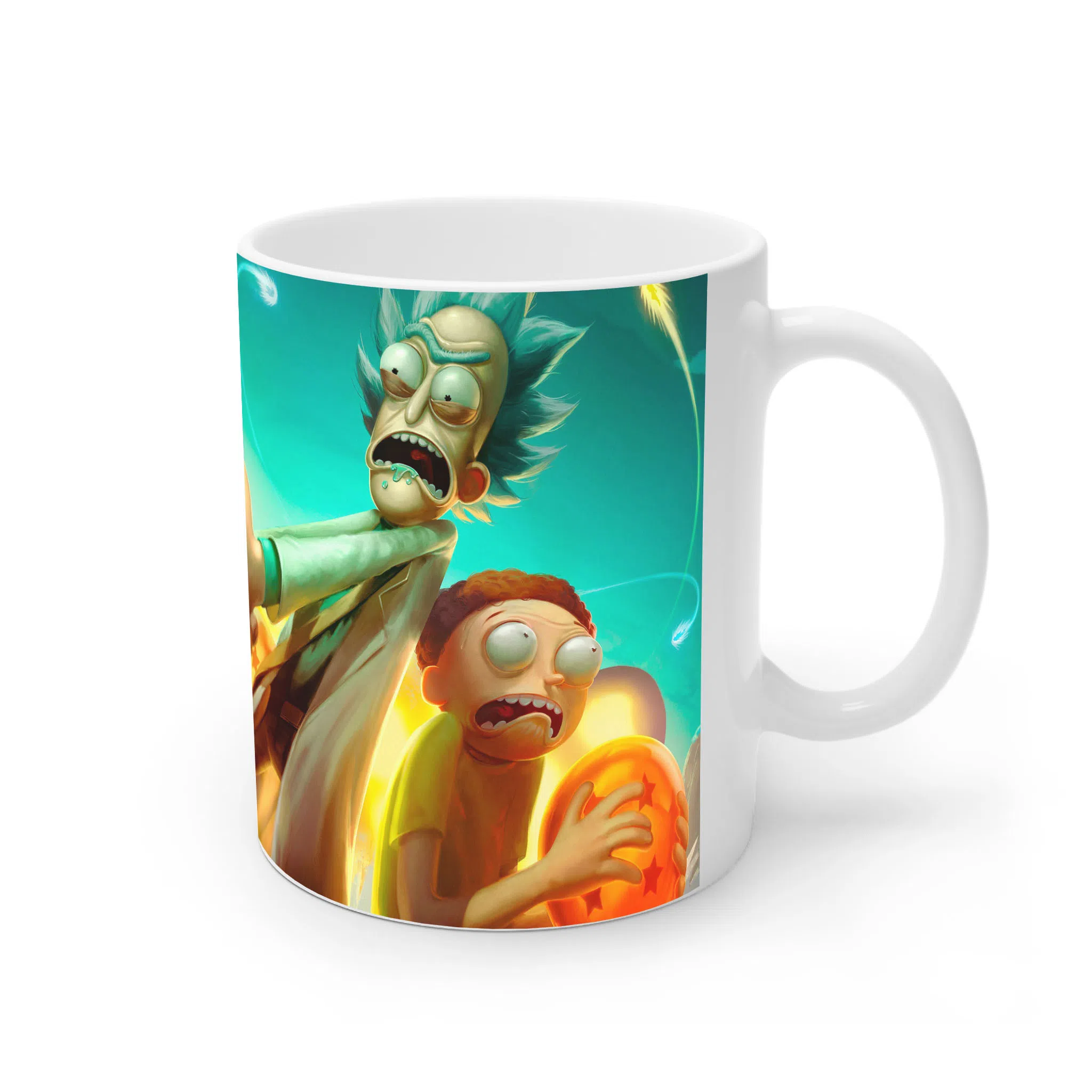 ماگ لیمینات طرح سریال ریک و مورتی Rick and Morty کد NM4904