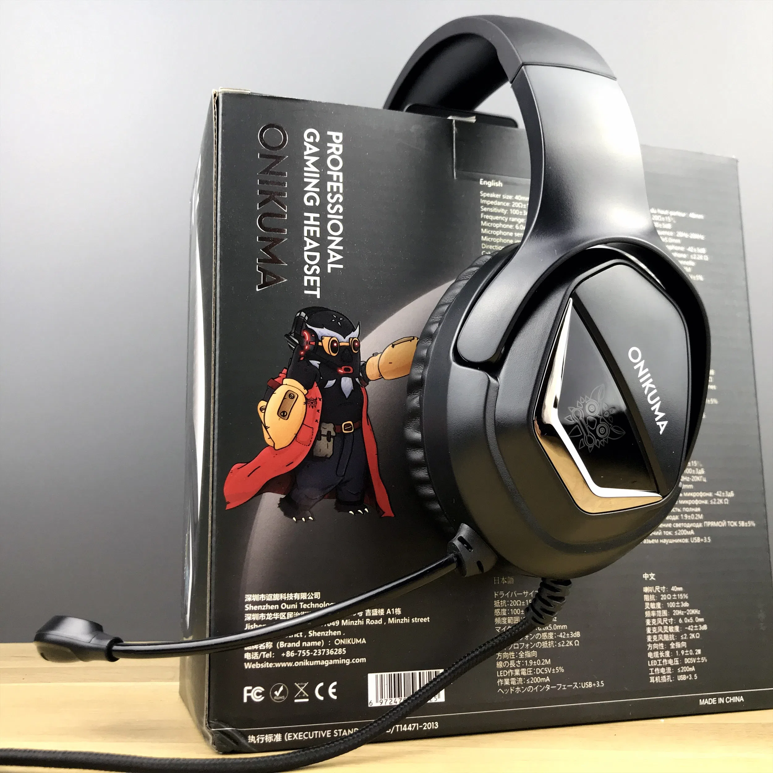 هدست مخصوص بازی اونیکوما مدل X2 — تصویر 4