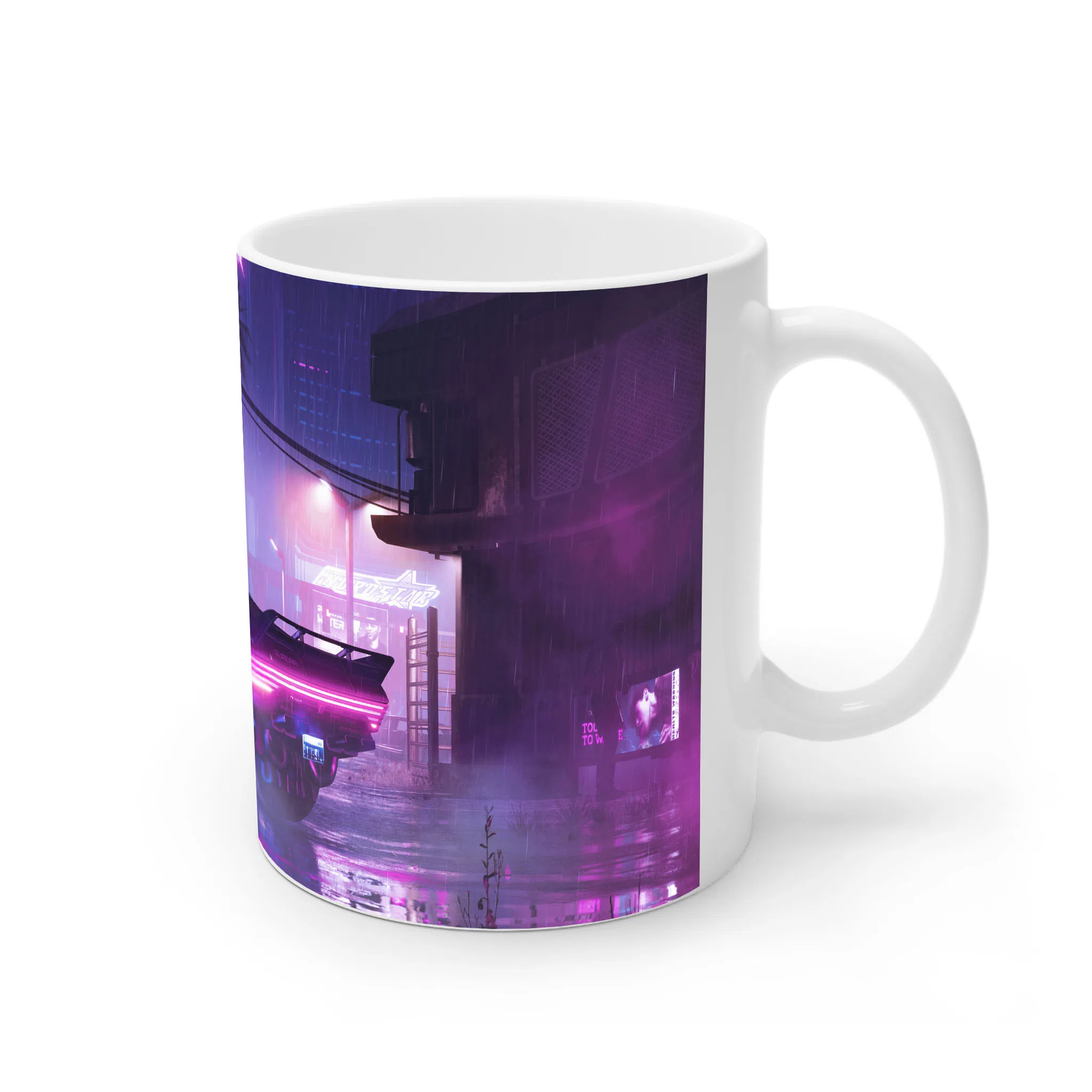 ماگ لیمینات طرح بازی سایبرپانک Cyberpunk 2077 Game کد NM6767 — تصویر 4