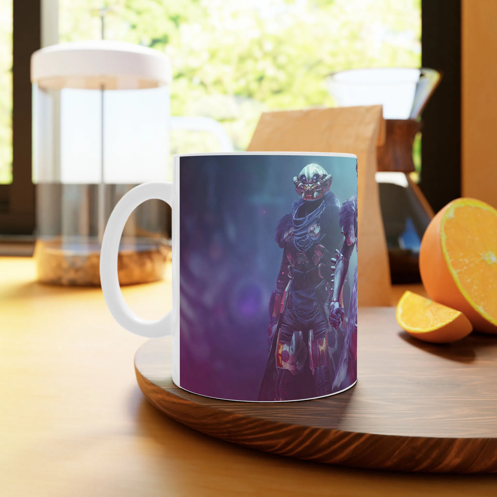 ماگ لیمینات طرح بازی Destiny Game قهرمانان کهکشانی کد NM6963 — تصویر 4