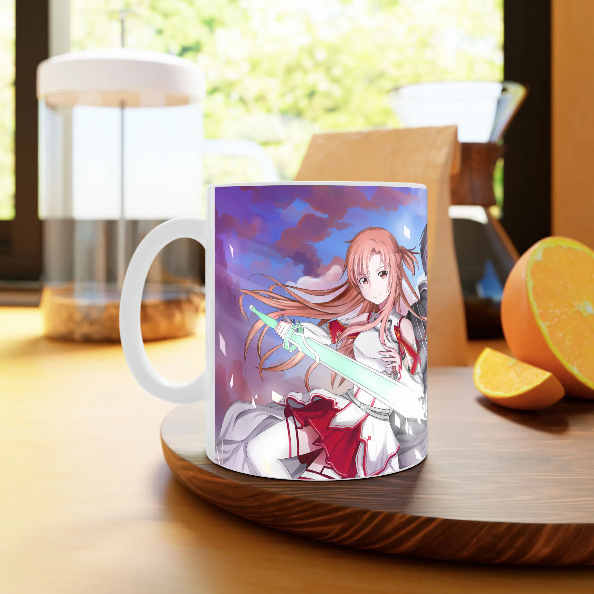 ماگ لیمینات طرح انیمه هنر شمشیرزنی آنلاین - Sword Art Online کد NM3527 — تصویر 3