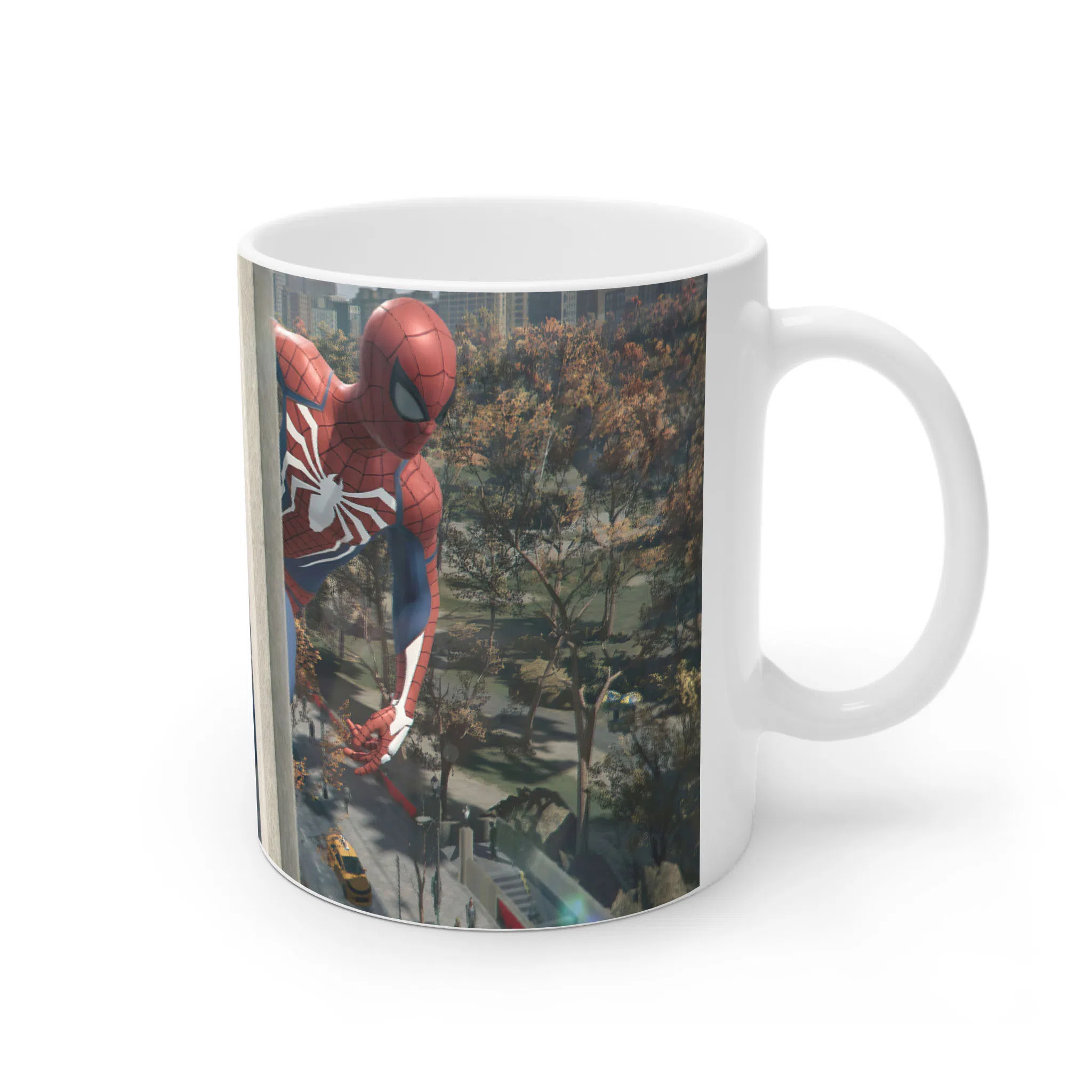 ماگ لیمینات طرح بازی اسپایدرمن مرد عنکبوتی Spider Man Game کد NM9653 — تصویر 3