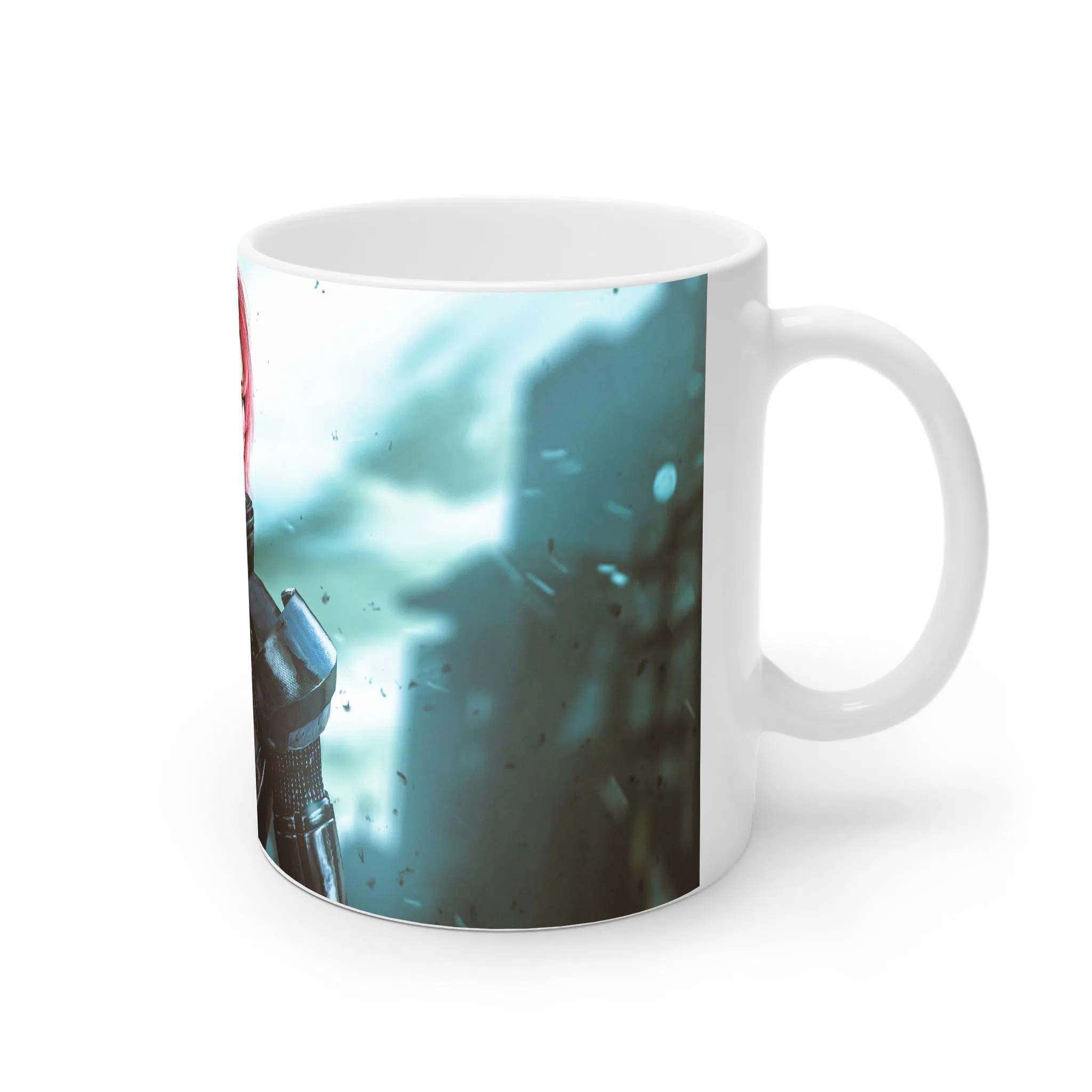ماگ لیمینات طرح بازی مس افکت Mass Effect Game فرمانده شپرد کد NM8349 — تصویر 3