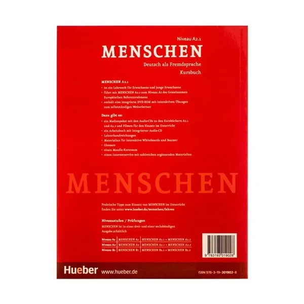 کتاب menschen A2.1 اثر جمعی از نویسندگان انتشارات Hueber — تصویر 2