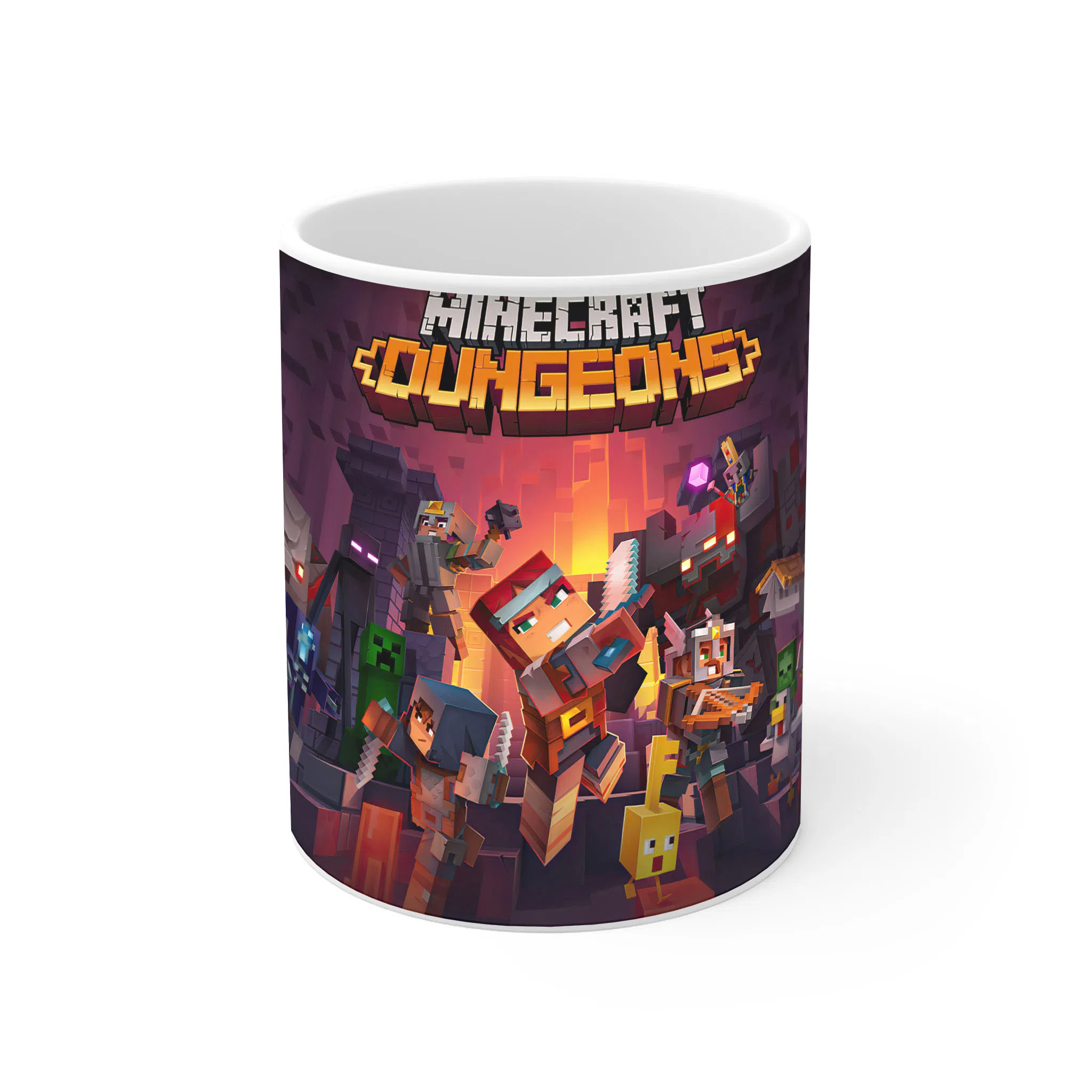 ماگ لیمینات طرح بازی Minecraft Game کد NM8386