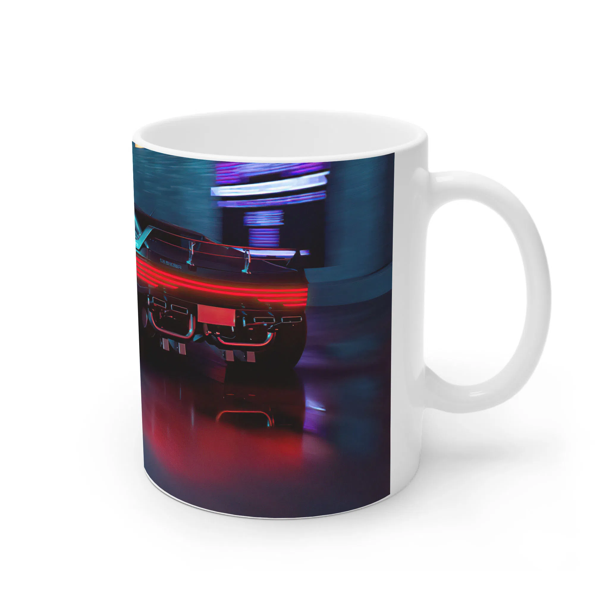 ماگ لیمینات طرح بازی سایبرپانک Cyberpunk 2077 Game کد NM6672 — تصویر 4