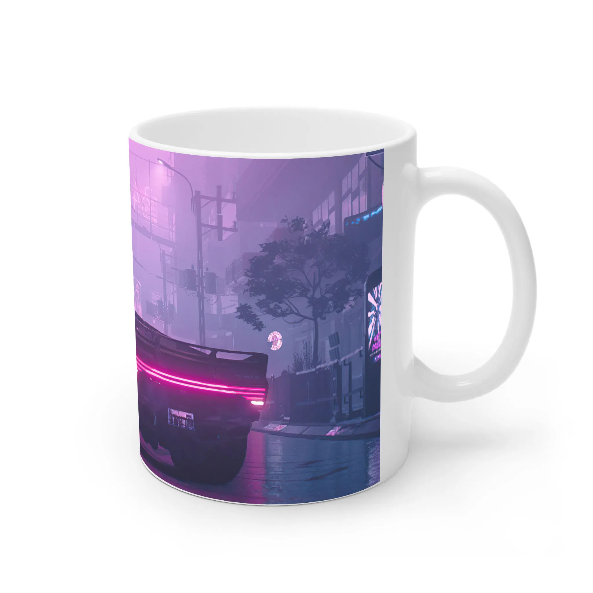 ماگ لیمینات طرح بازی سایبرپانک Cyberpunk 2077 Game کد NM6758 — تصویر 3