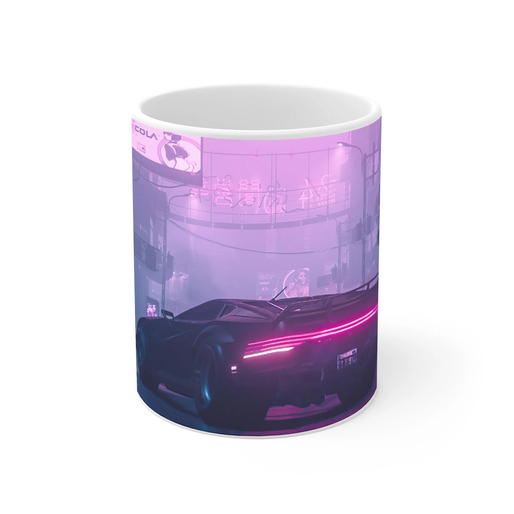 ماگ لیمینات طرح بازی سایبرپانک Cyberpunk 2077 Game کد NM6758 — تصویر 4