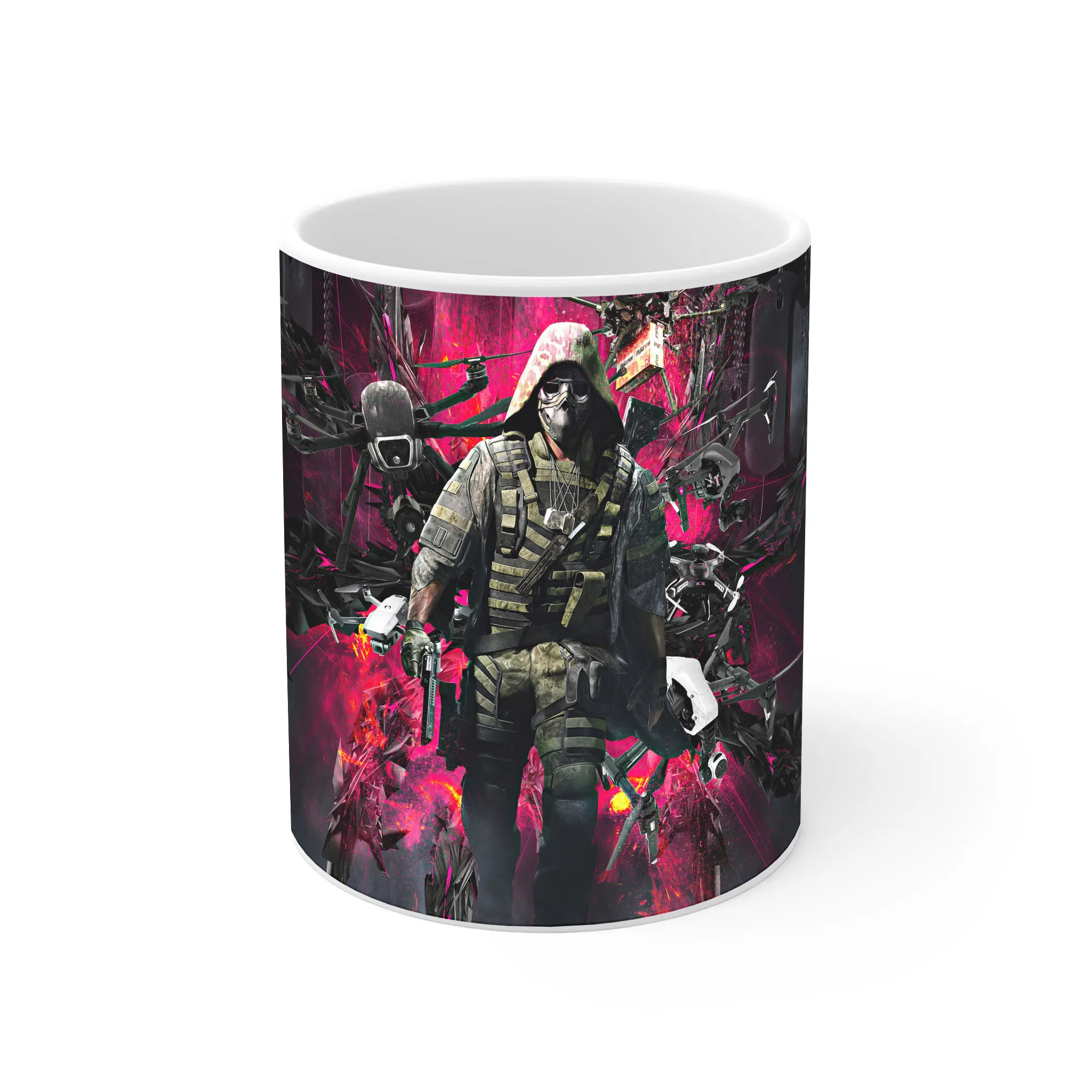 ماگ لیمینات طرح بازی Tom Clancys Rainbow Six Siege Game کد NM10181
