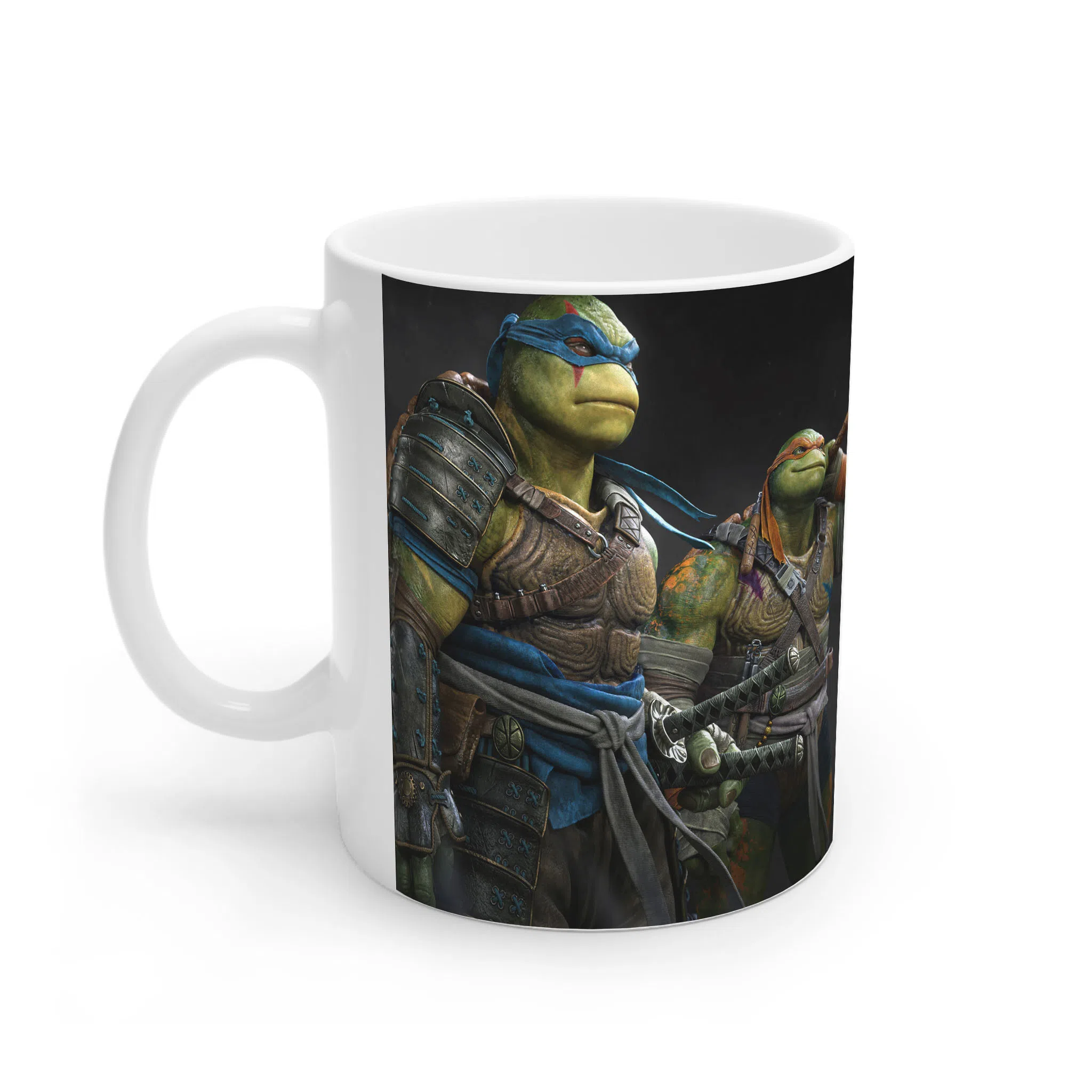 ماگ لیمینات طرح فیلم لاکپشت های نینجا Ninja Turtles کد NM12069 — تصویر 2