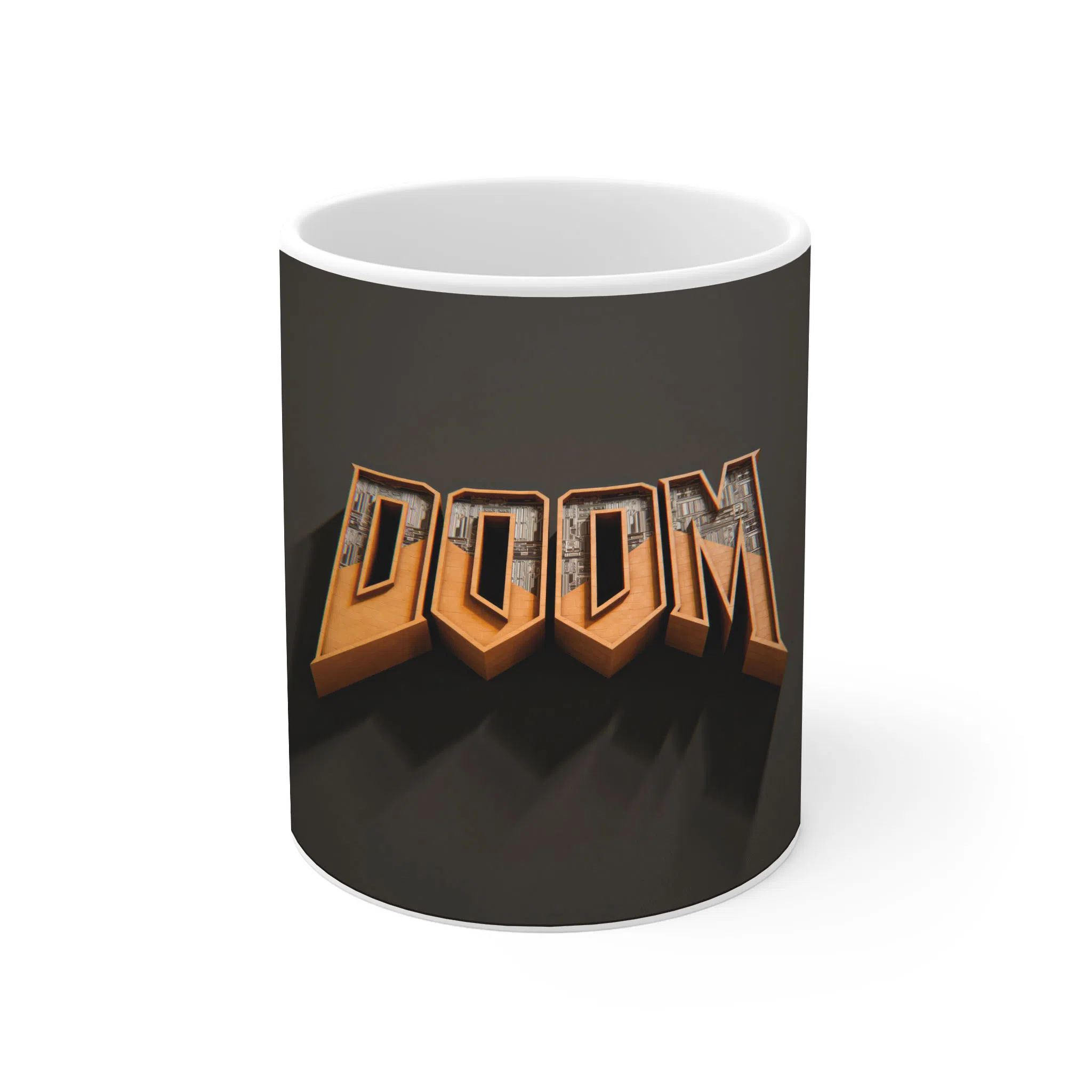 ماگ لیمینات طرح بازی دوم DOOM Game کد NM7043 — تصویر 3