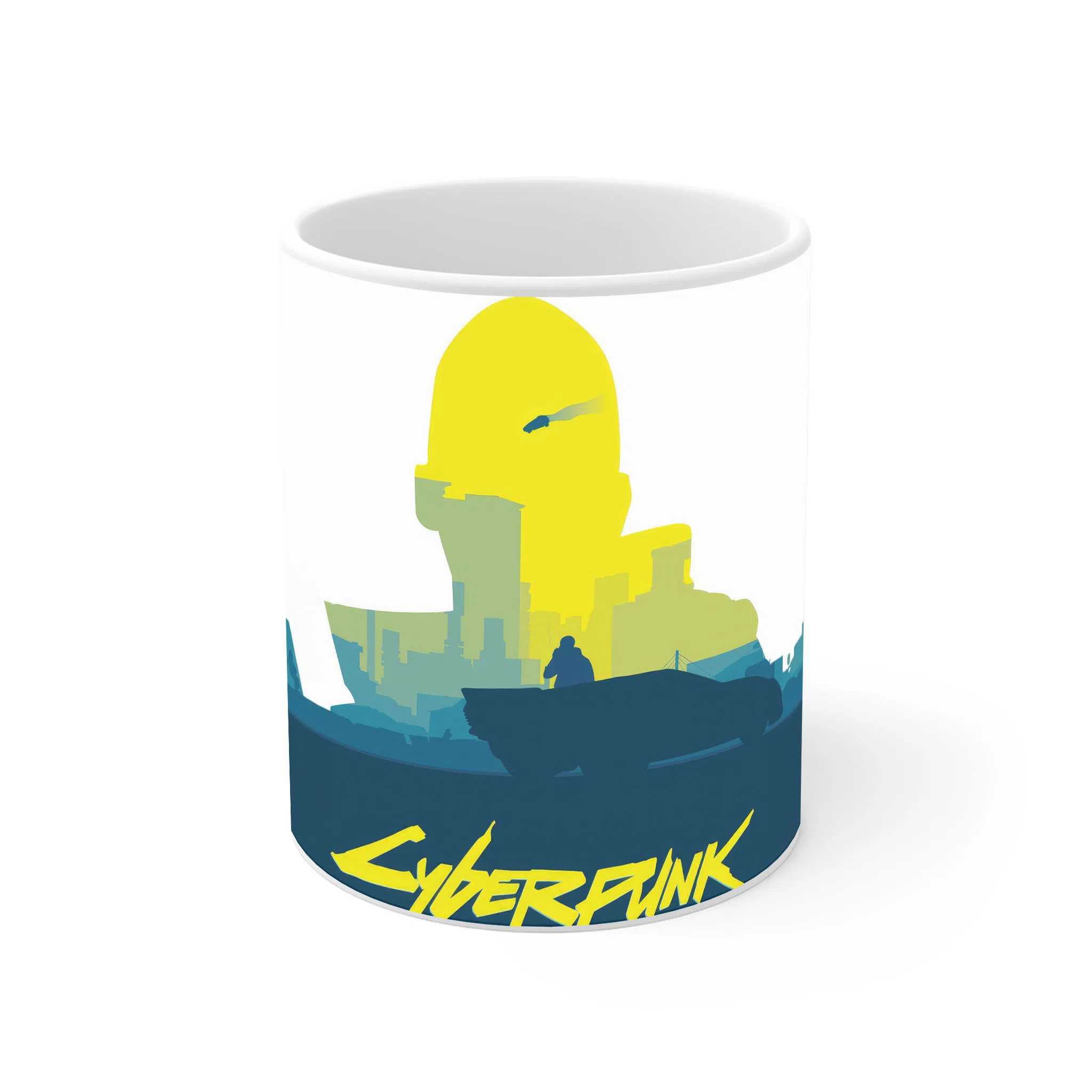 ماگ لیمینات طرح بازی سایبرپانک Cyberpunk 2077 Game کد NM6643 — تصویر 2