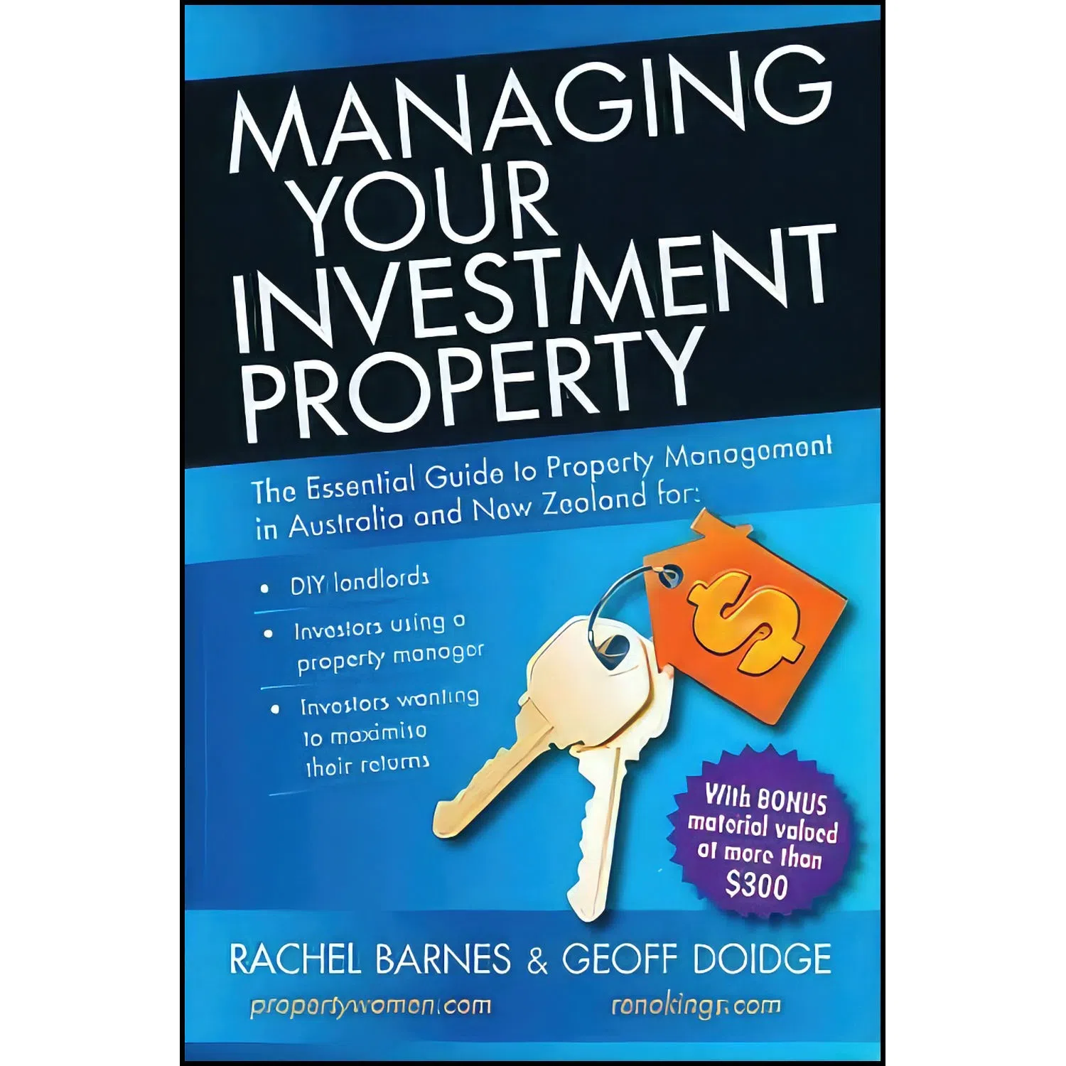 کتاب Managing Your Investment Property اثر Rachel Barnes and Geoff Doidge انتشارات Wrightbooks