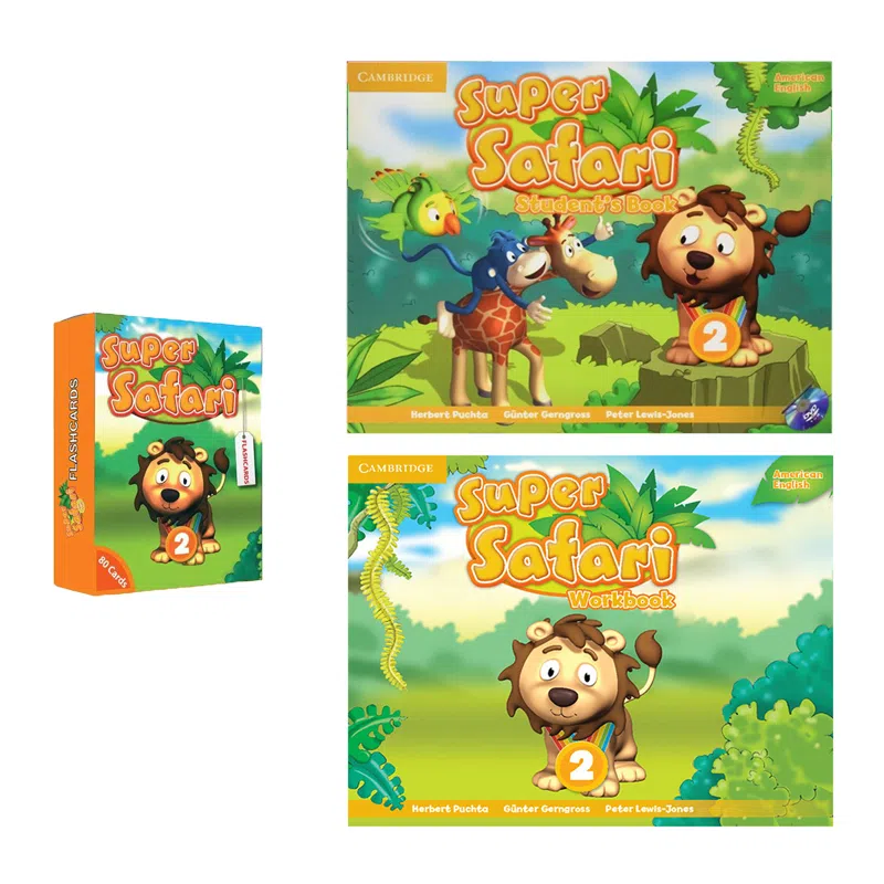کتاب American Super Safari 2 اثر جمعی از نویسندگان انتشارات الوندپویان 3 جلدی