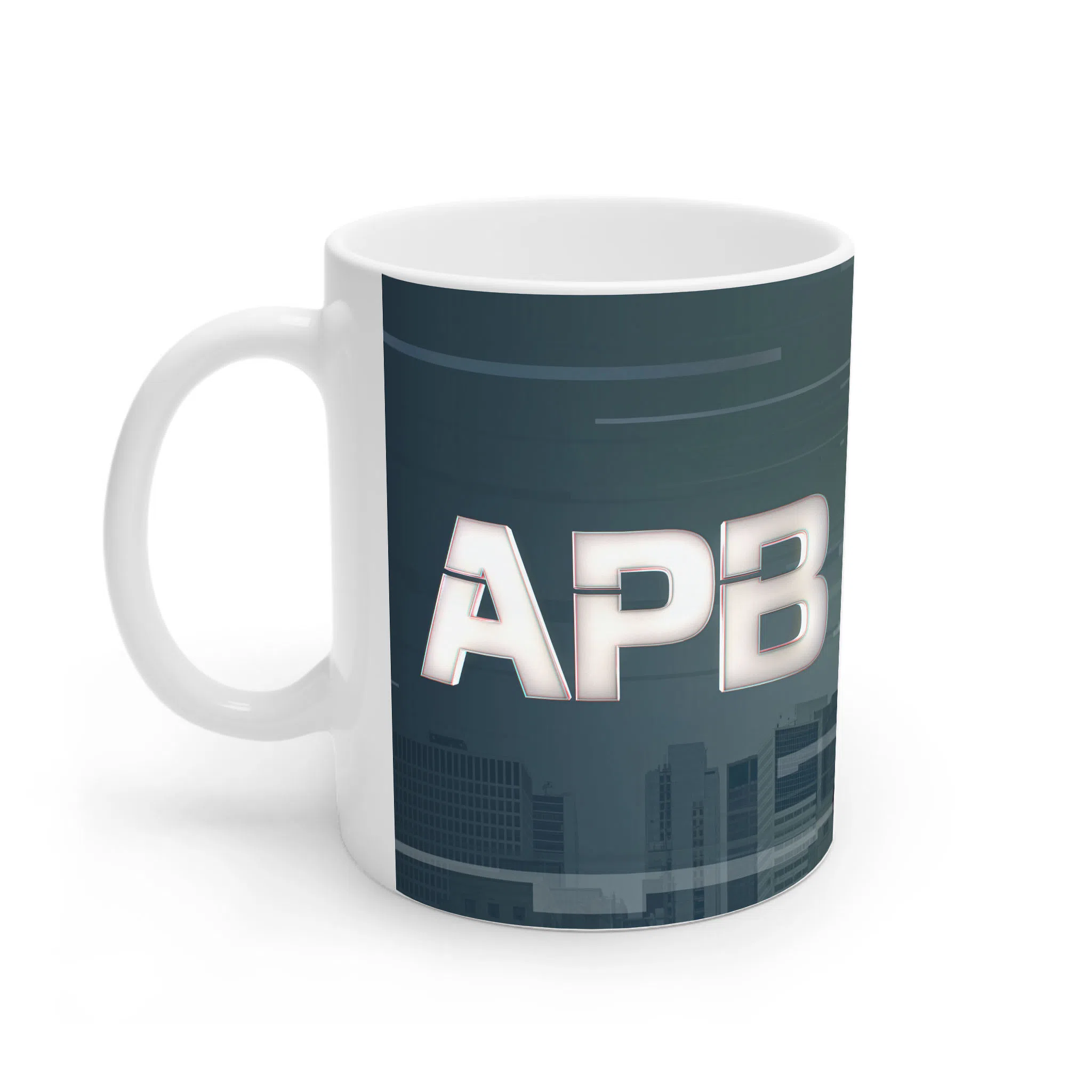 ماگ لیمینات طرح سریال APB کد NM3754 — تصویر 2