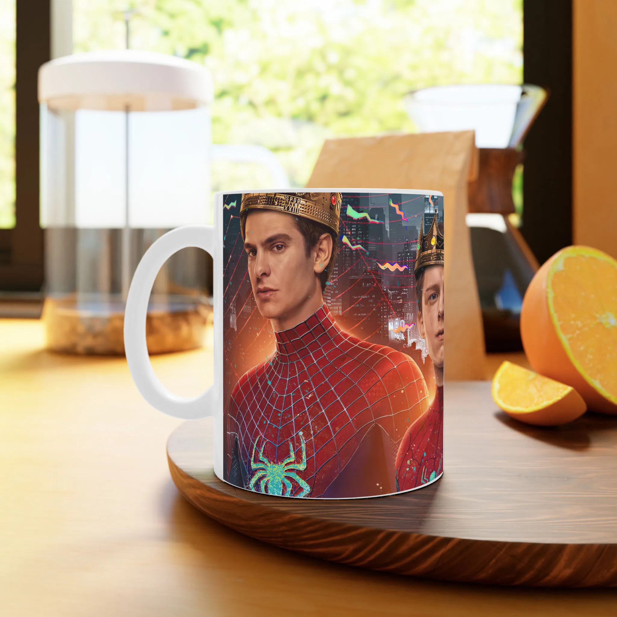 ماگ لیمینات طرح فیلم مرد عنکبوتی اسپایدرمن Spider Man کد NM12527 — تصویر 3