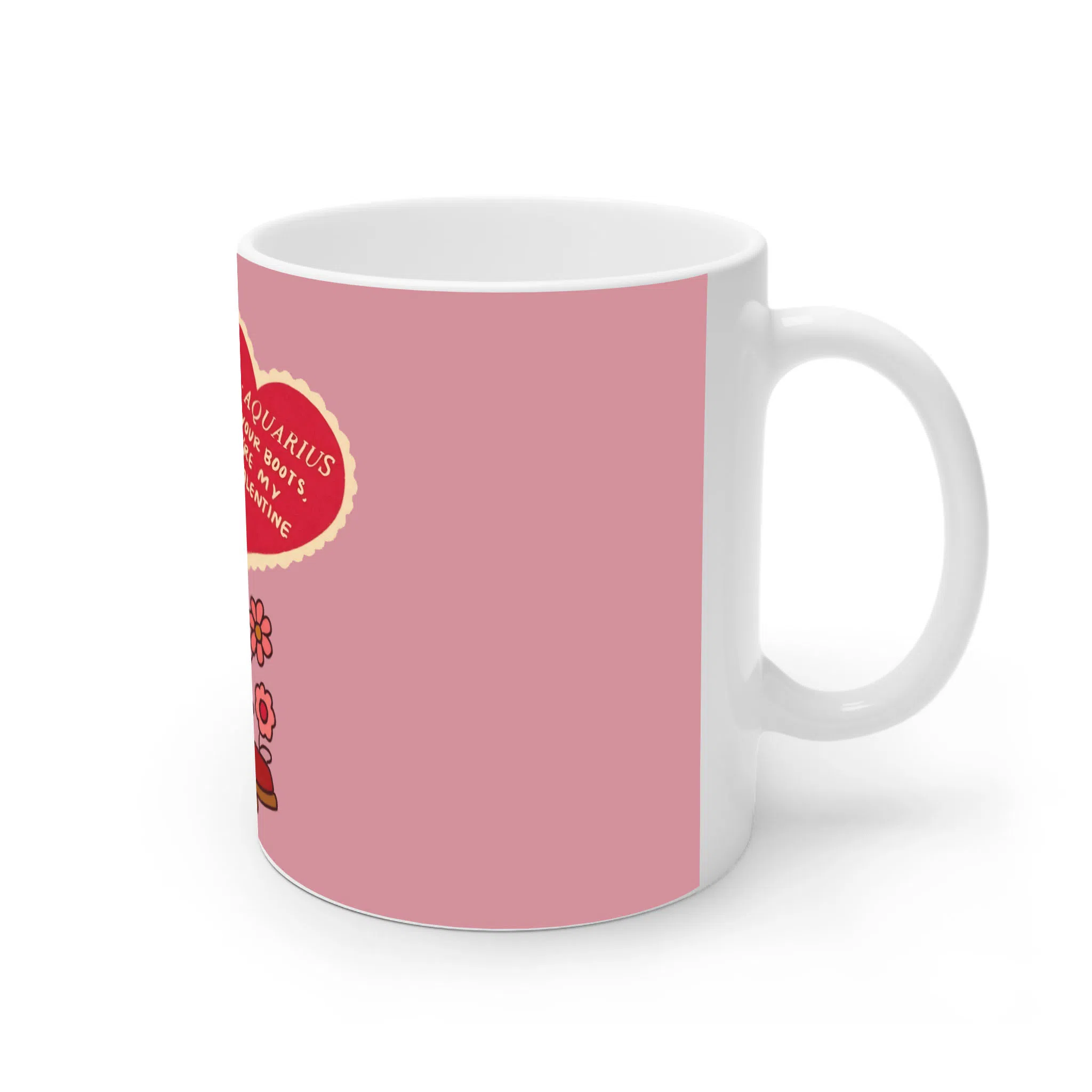 ماگ لیمینات طرح چکمه دخترونه کد NM14936 — تصویر 2