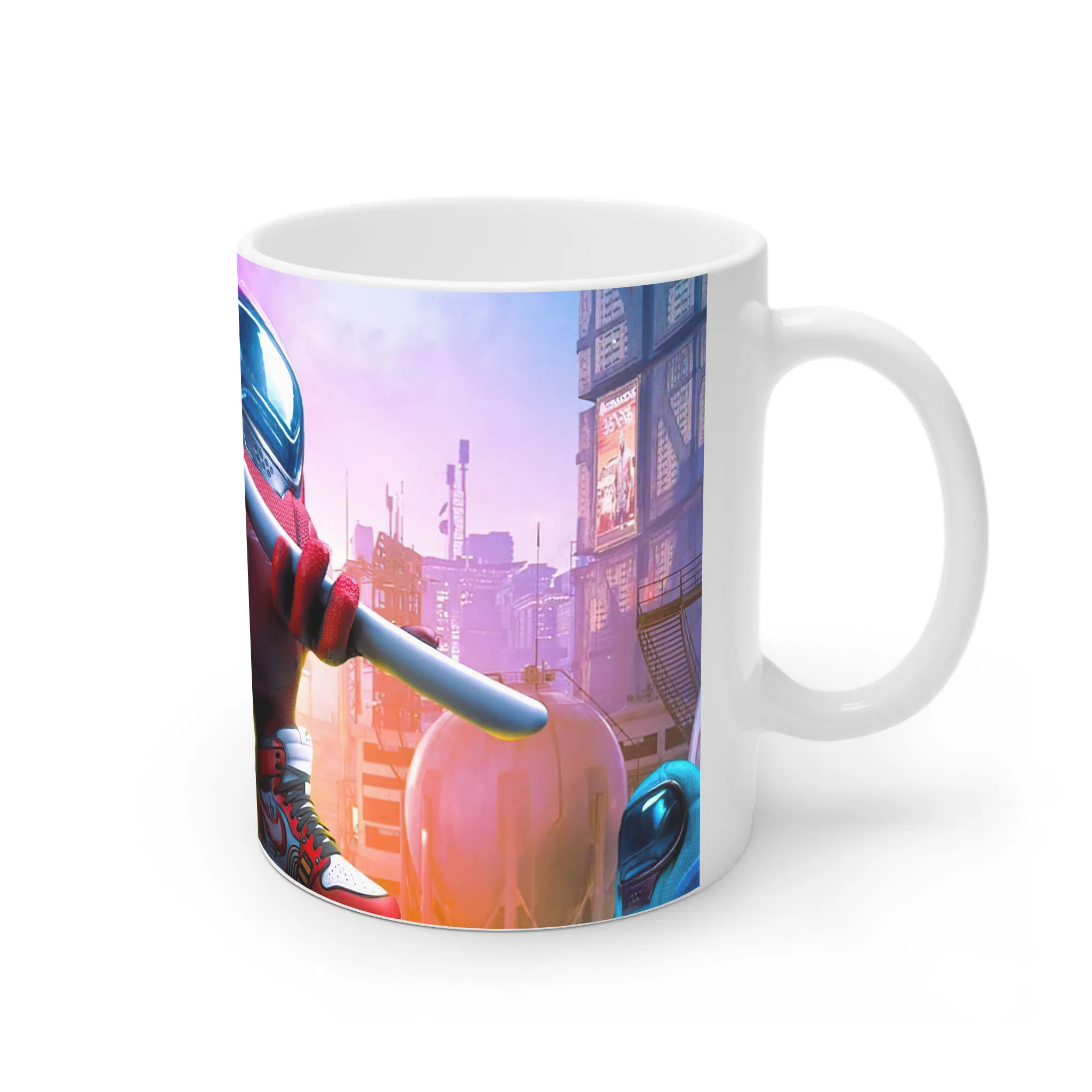 ماگ لیمینات طرح بازی سایبرپانک Cyberpunk 2077 Game کد NM6528 — تصویر 4