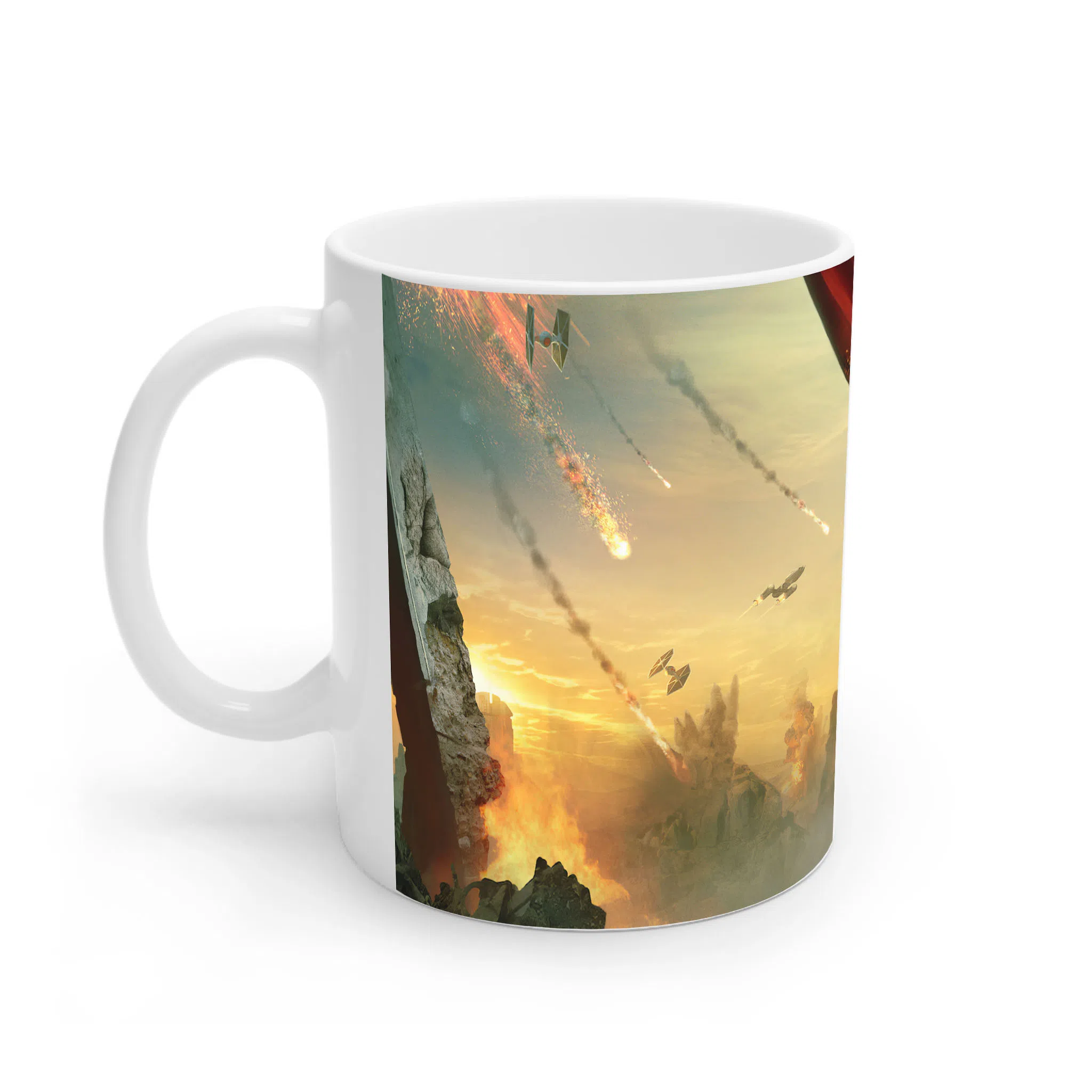ماگ لیمینات طرح بازی جنگ ستارگان Star Wars Game ایدن ورسیو کد NM9817 — تصویر 3