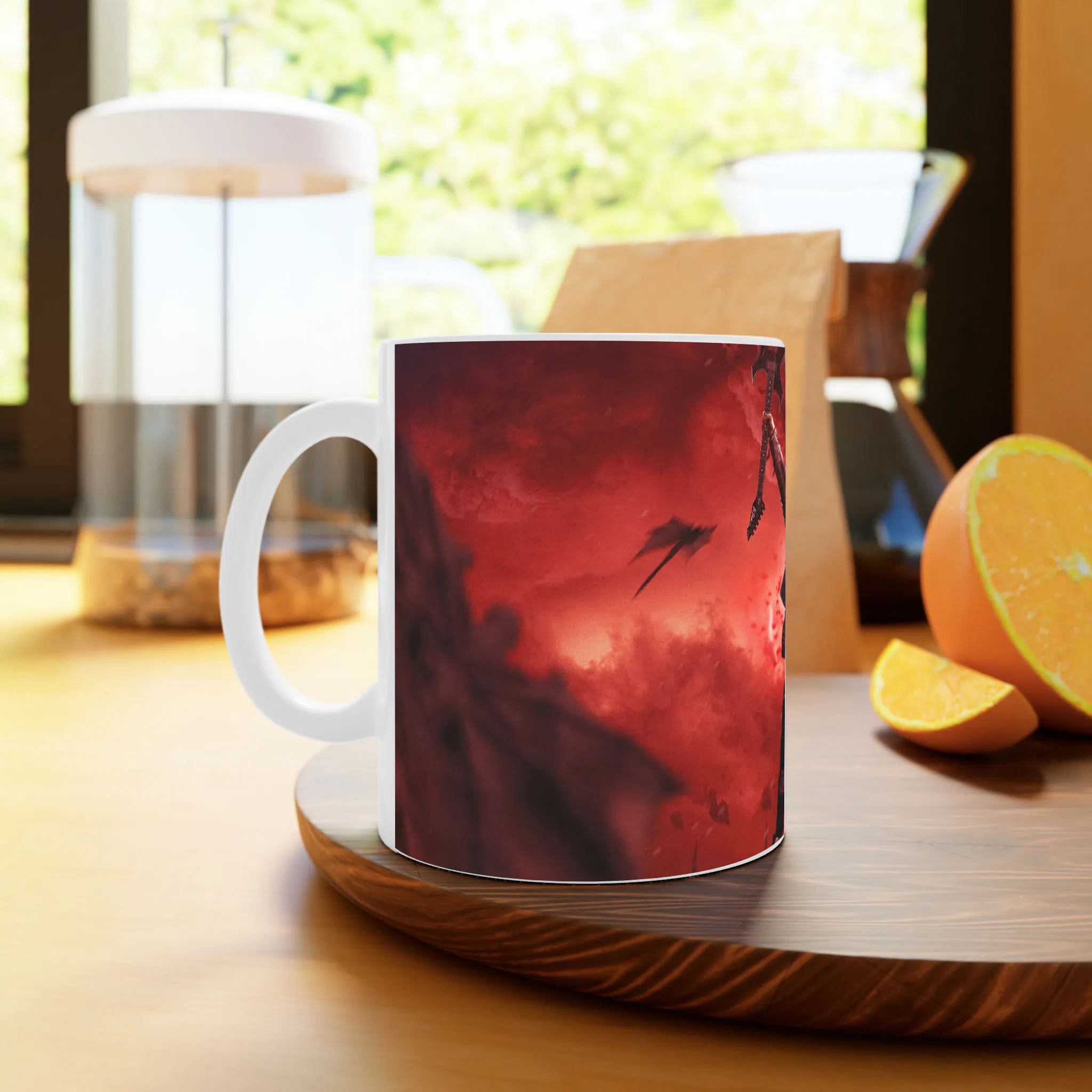 ماگ لیمینات طرح سریال چیز های عجیب Stranger Things کد NM5105 — تصویر 2