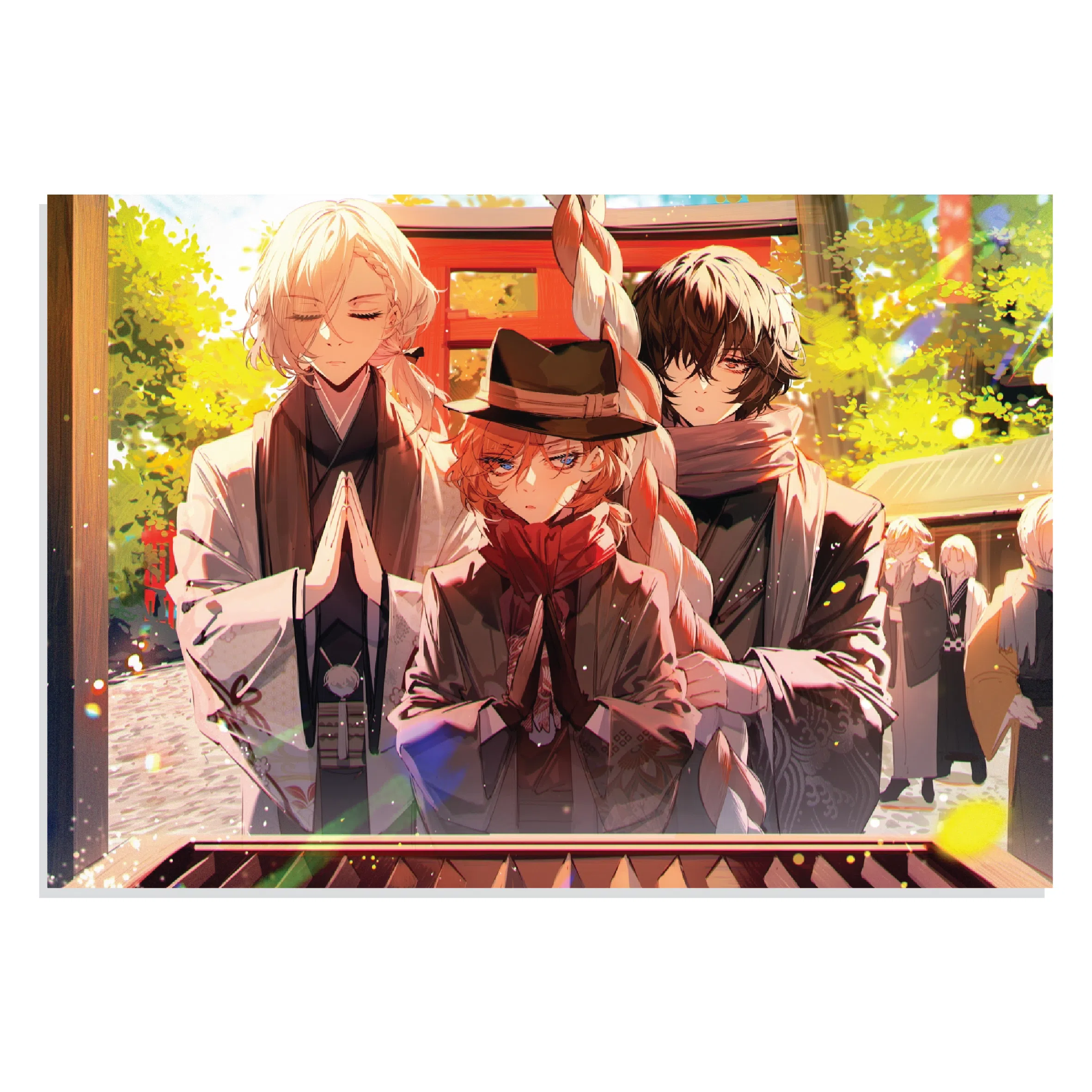 پوستر طرح انیمه سگ های ولگرد بانگو Bungou Stray Dogs Anime مدل NV0557