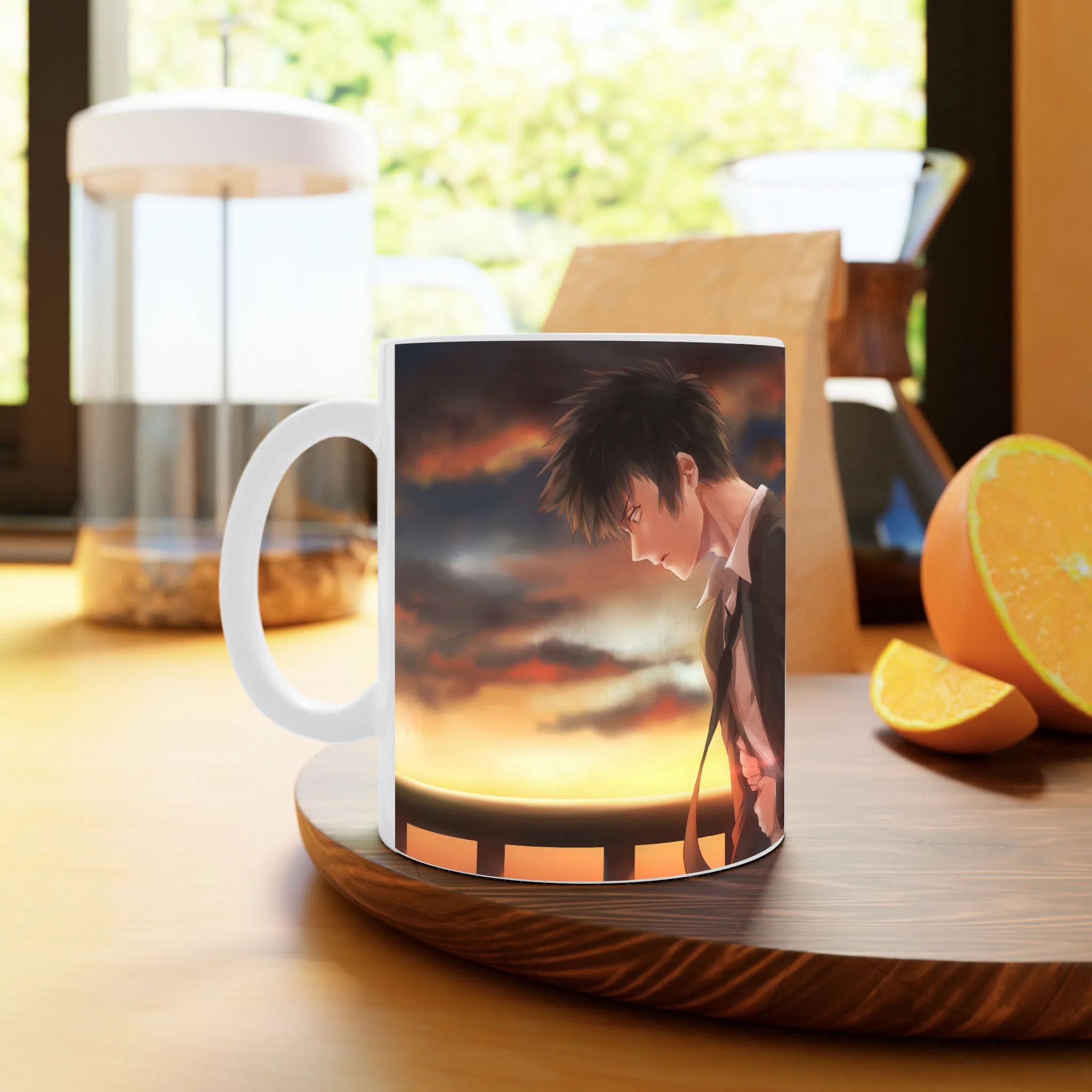 ماگ لیمینات طرح انیمه سایکو پس - Psycho Pass کد NM3475 — تصویر 3