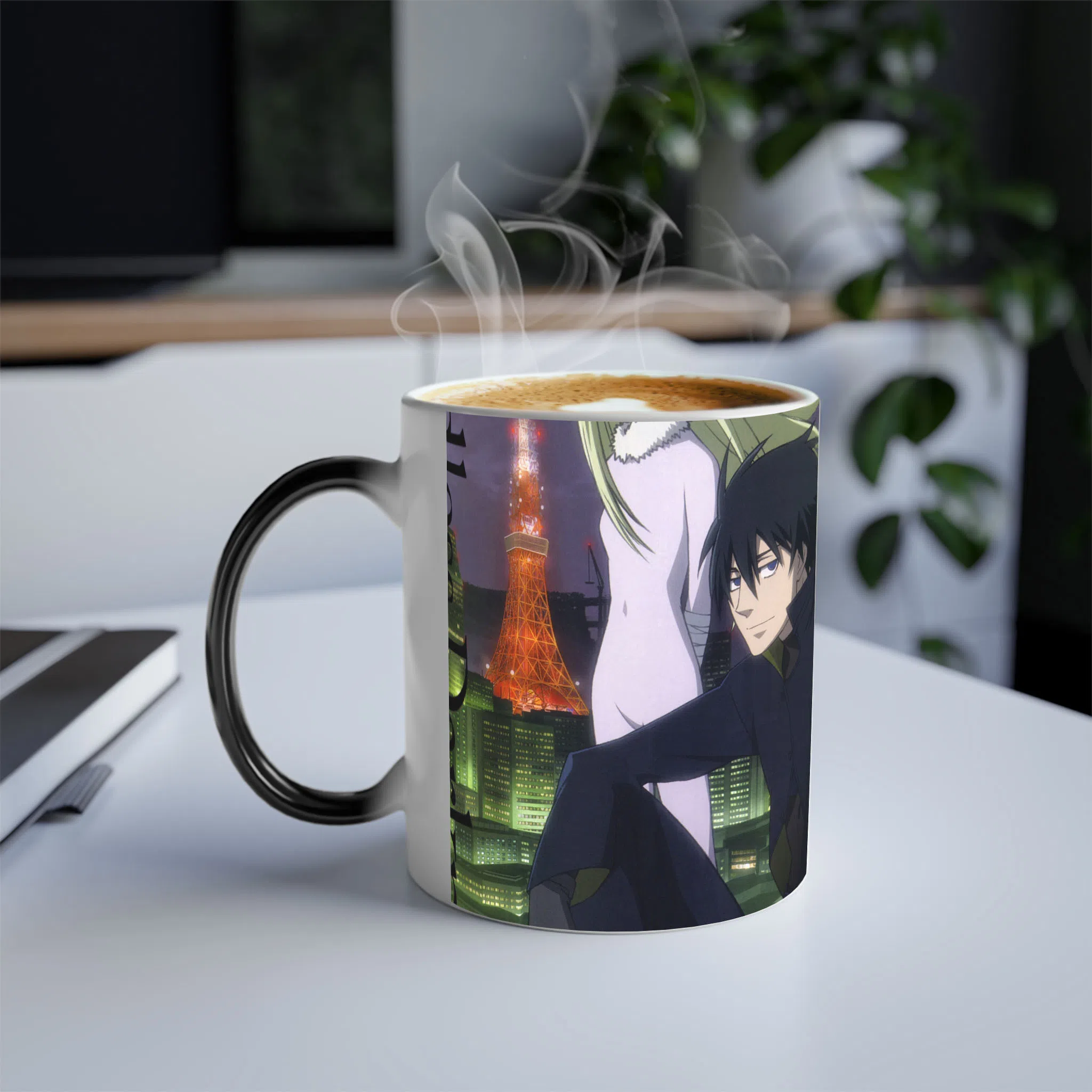 ماگ حرارتی لیمینات طرح انیمه Darker Than Black کد NM0599 — تصویر 3