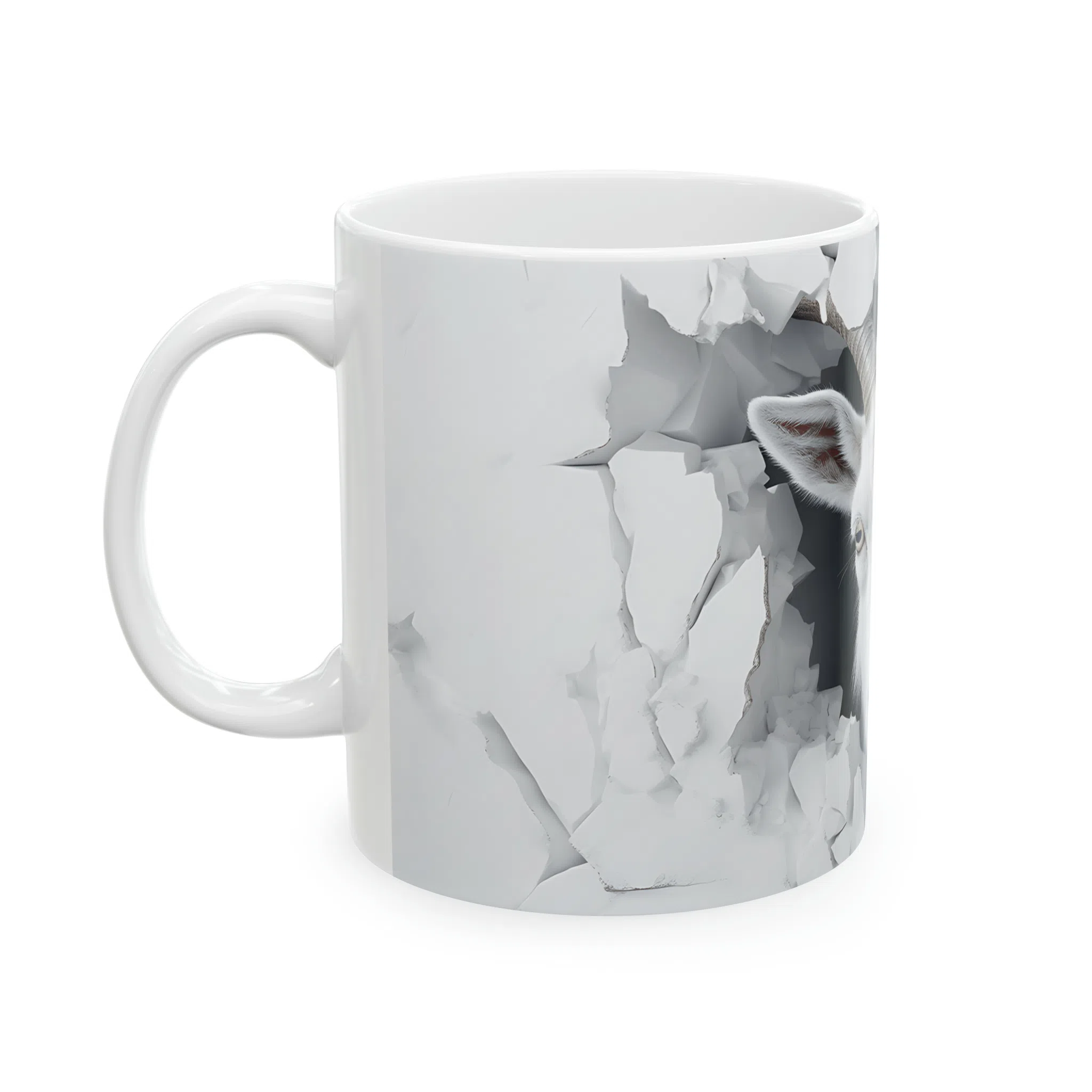 ماگ طرح سه بعدی حیوانات گوزن deer مدل NM3170 — تصویر 2