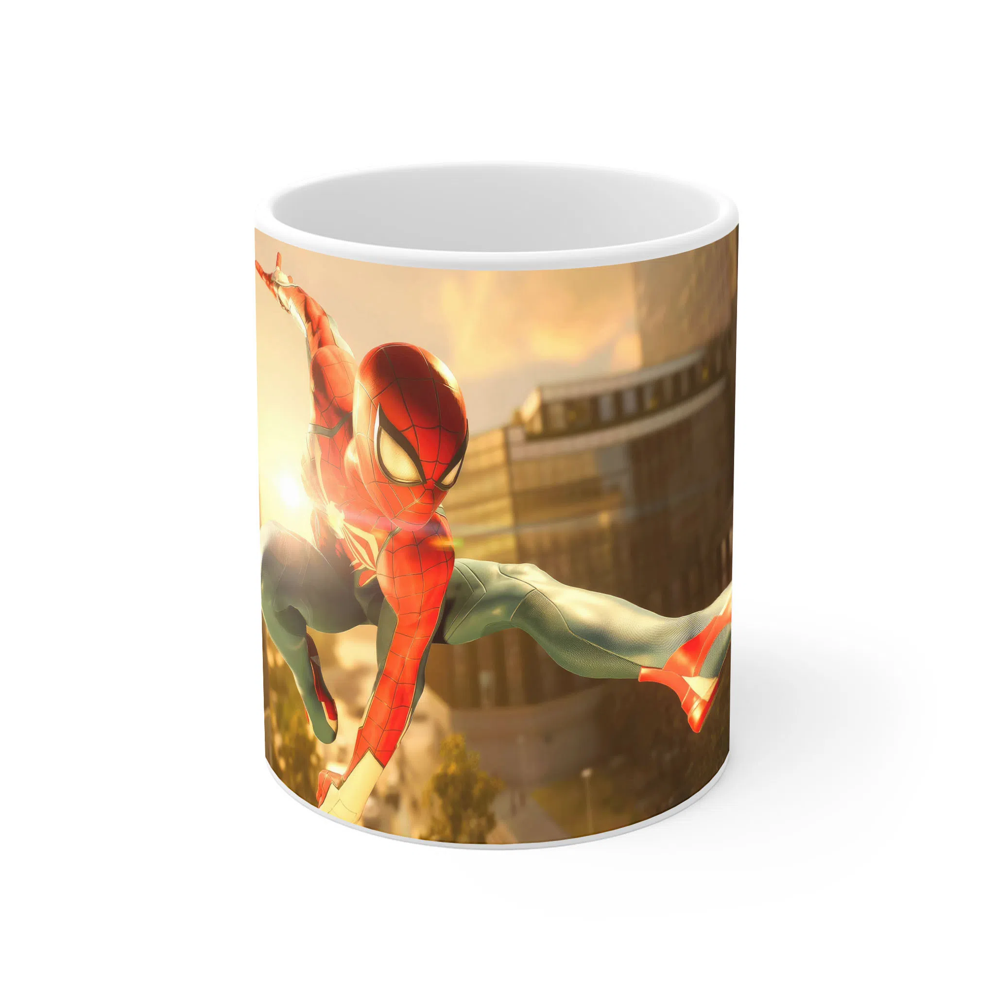ماگ لیمینات طرح Spider Man Game کد NM9500