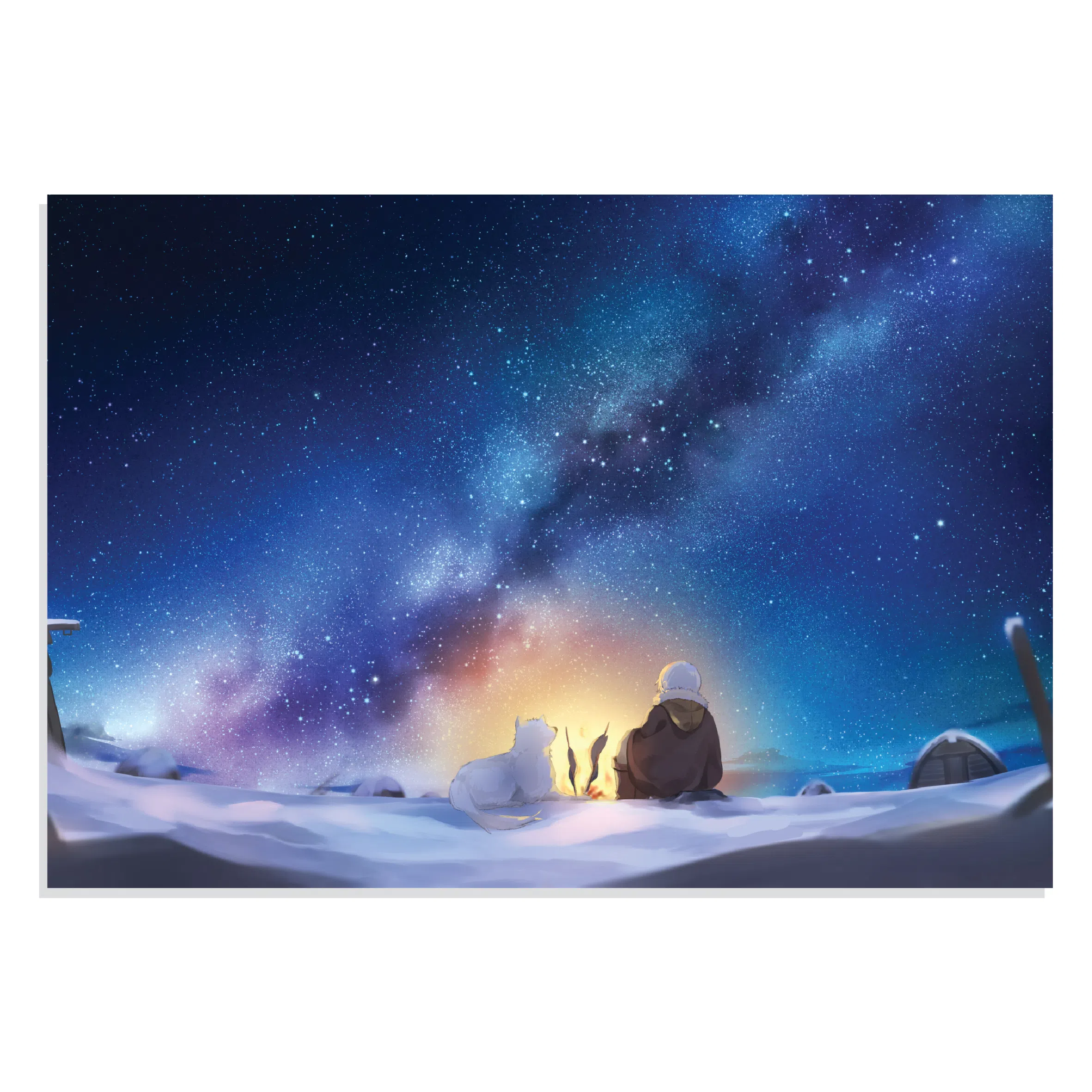 پوستر طرح انیمه به ابدیت تو To Your Eternity Anime مدل NV0505