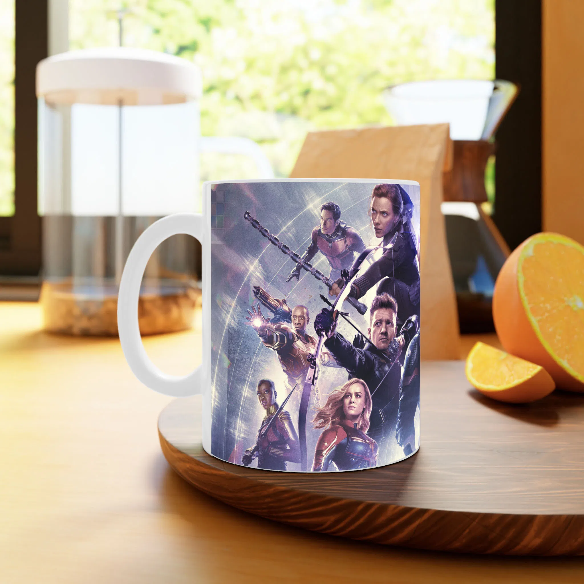 ماگ لیمینات طرح فیلم انتقام جویان Avengers کد NM10614 — تصویر 4