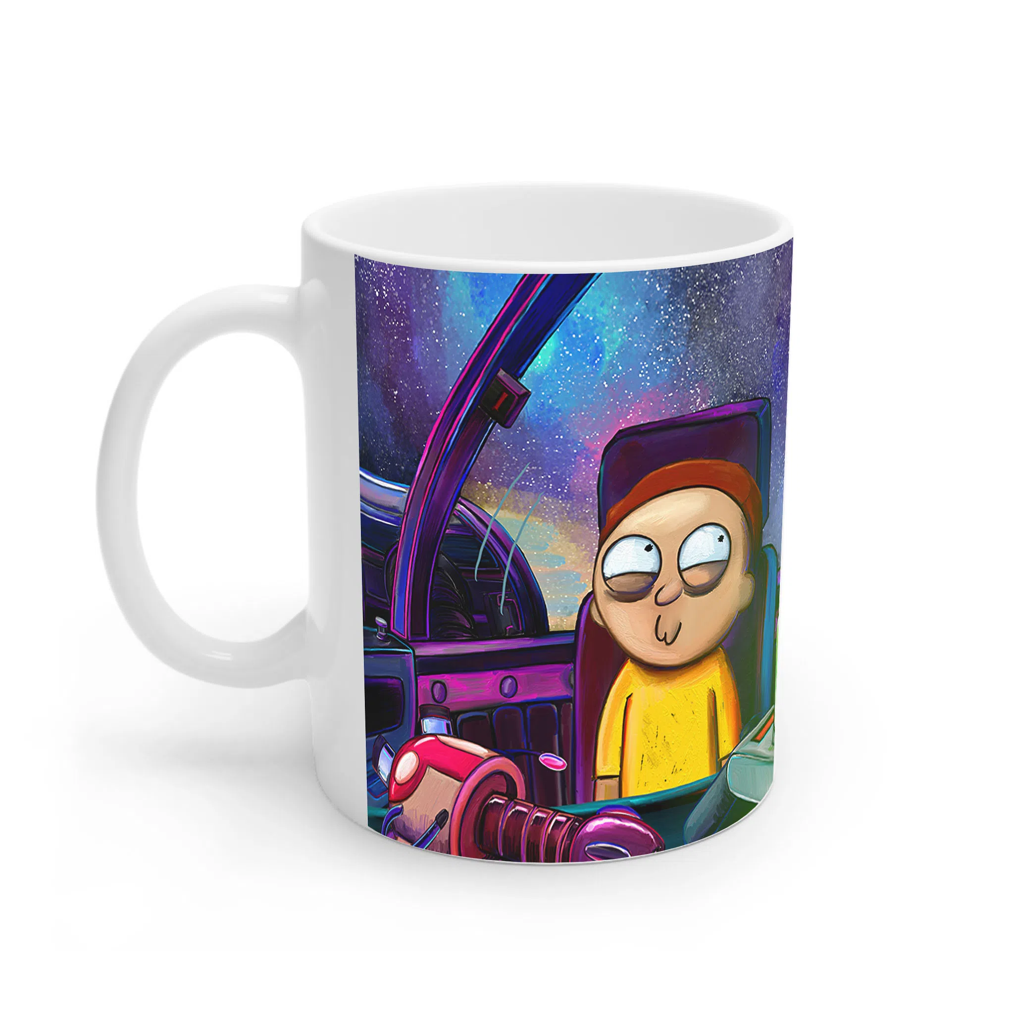 ماگ لیمینات طرح سریال ریک و مورتی Rick and Morty کد NM4910 — تصویر 3