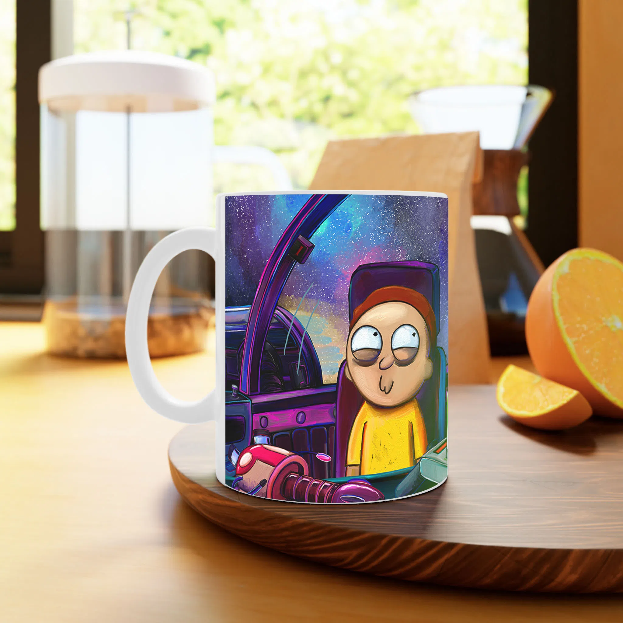 ماگ لیمینات طرح سریال ریک و مورتی Rick and Morty کد NM4910 — تصویر 4