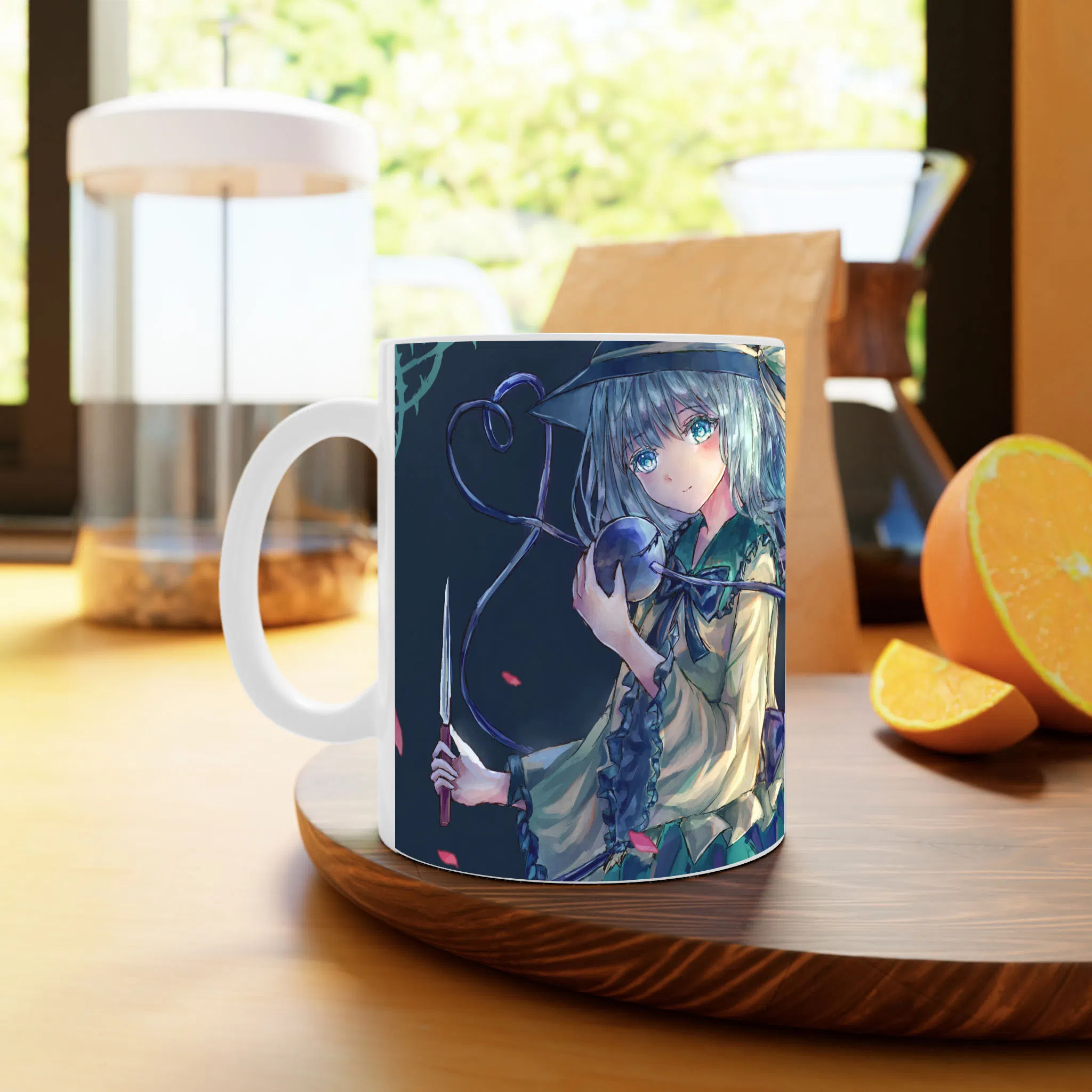 ماگ لیمینات طرح انیمه Touhou کد NM3558 — تصویر 3