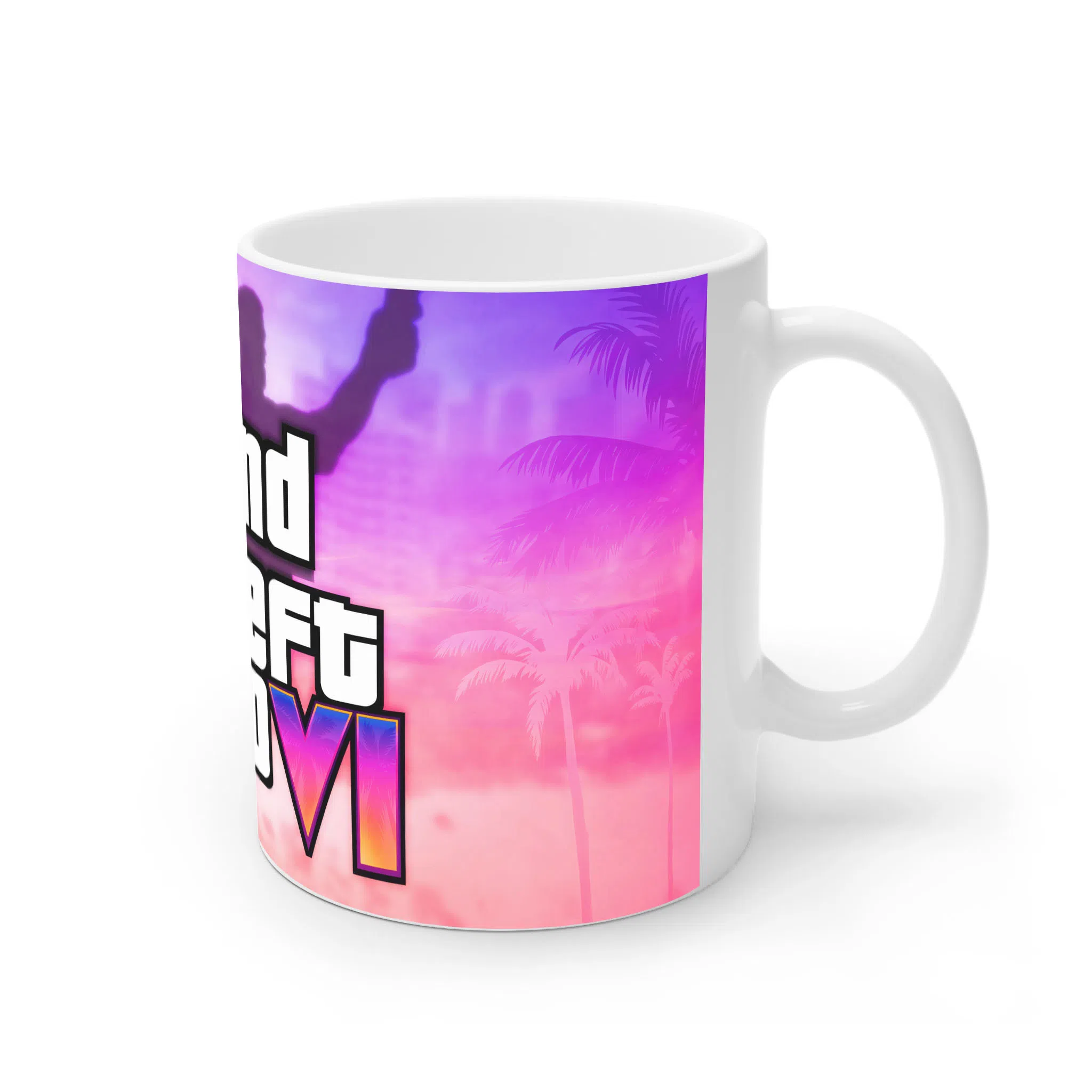 ماگ لیمینات طرح بازی Grand Theft Auto GTA Game کد NM7929 — تصویر 3