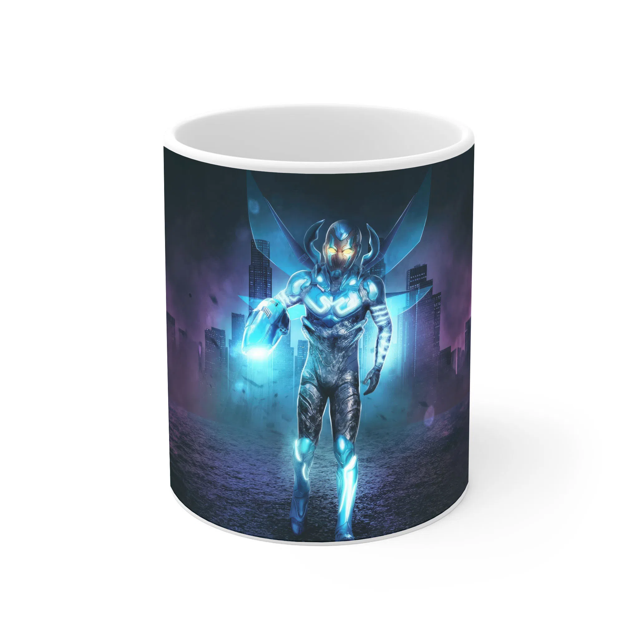 ماگ لیمینات طرح فیلم Blue Beetle کد NM11001