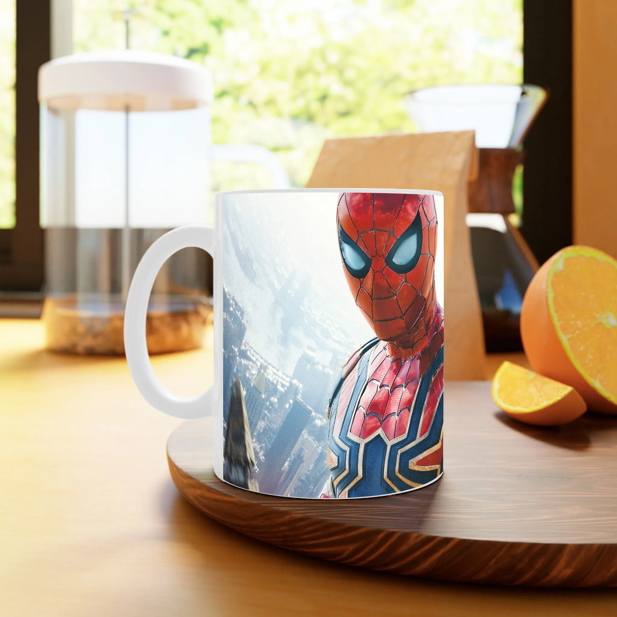 ماگ لیمینات طرح فیلم مرد عنکبوتی اسپایدرمن Spider Man کد NM12424 — تصویر 2
