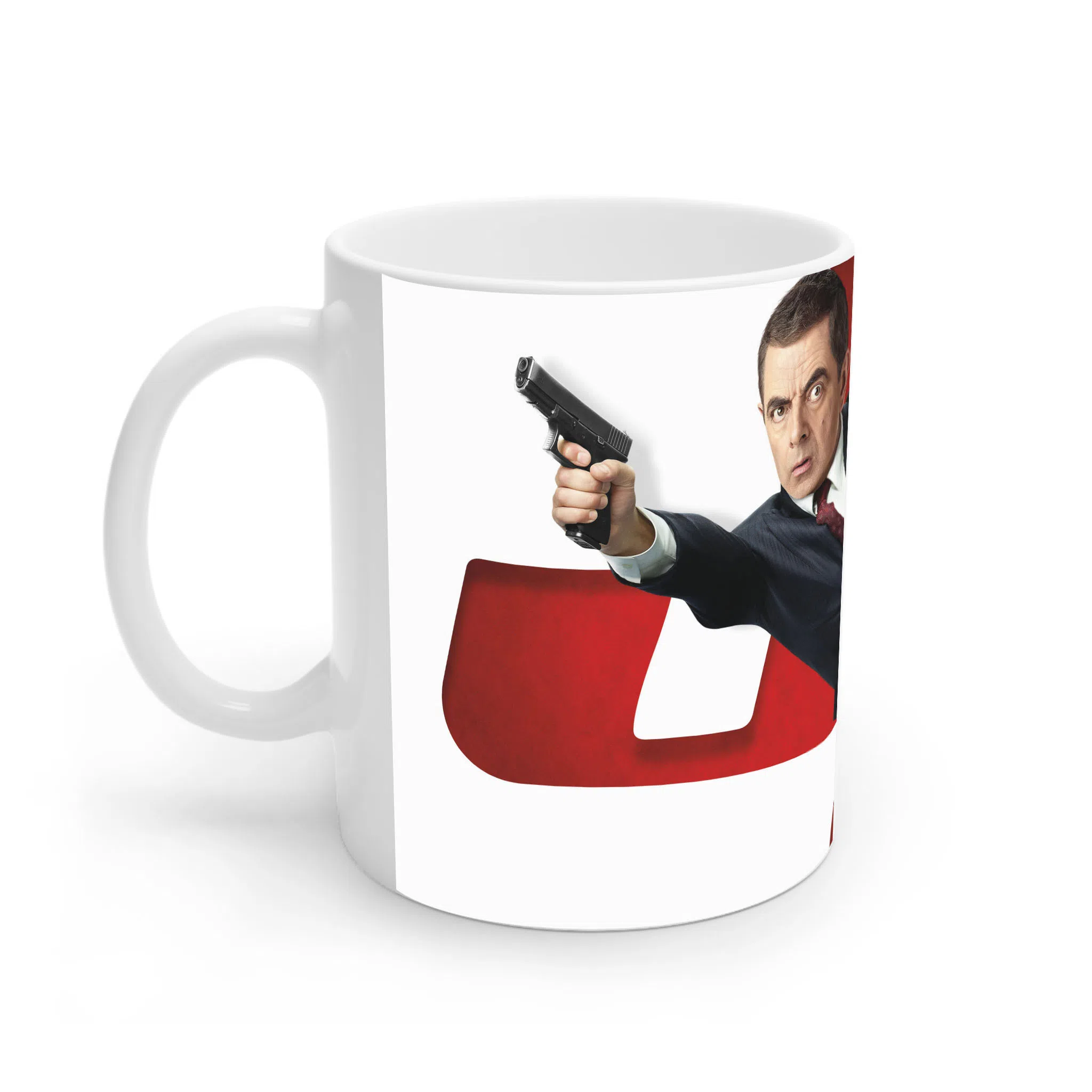 ماگ لیمینات طرح فیلم جانی اینگیلیش دوباره میتازد Johnny English Strikes Again کد NM11769 — تصویر 2